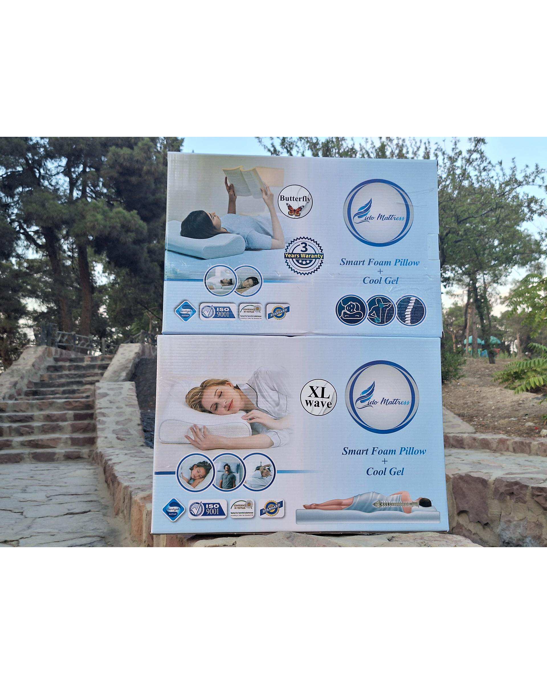 بالش طبی مموری لیدو Lido مدل نیو کلاسیک کد BK64 سایز 40×60