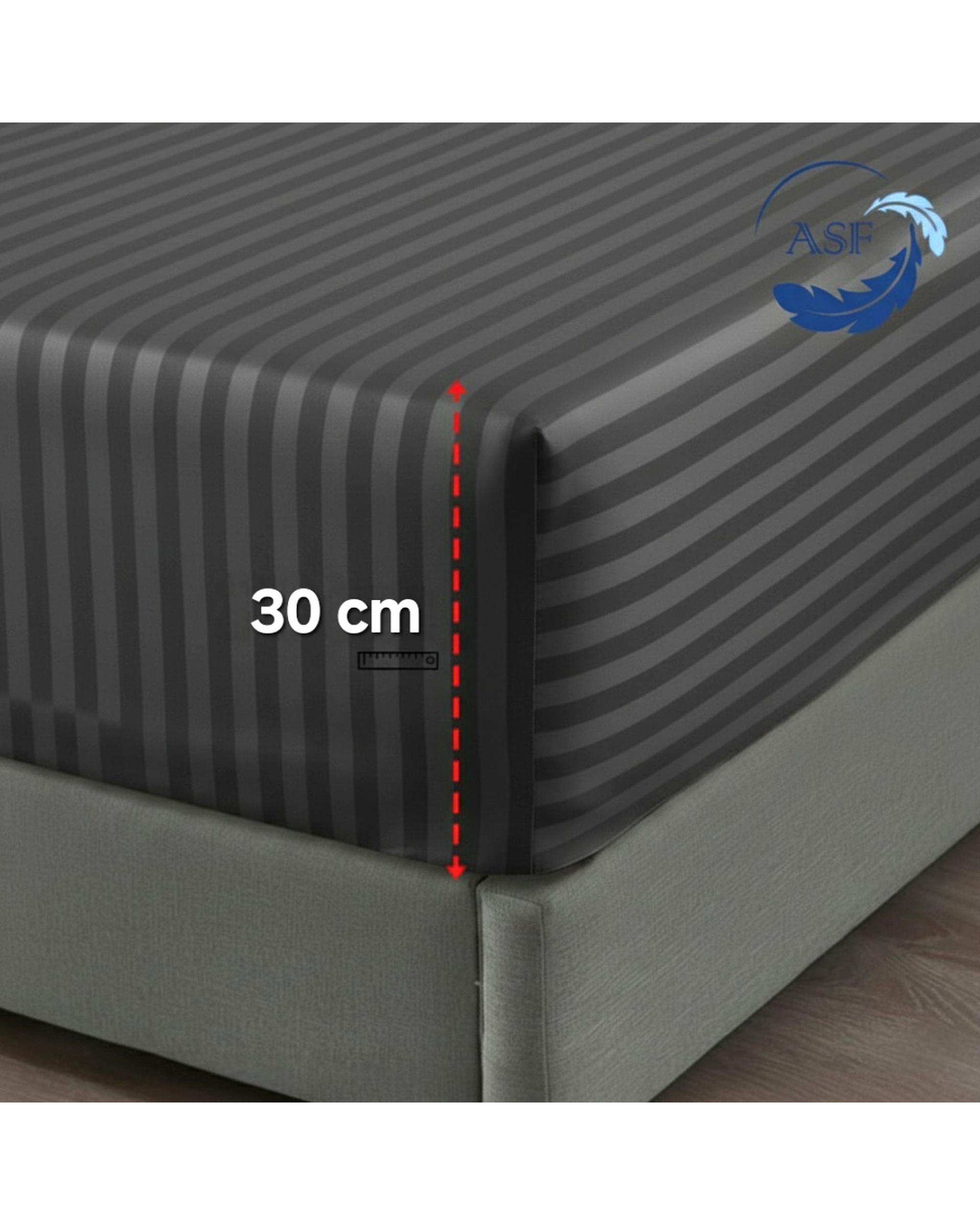 سرویس لحاف روتختی تک نفره 6 تکه عرض ۹۰ طوسی ای اس اف ASF مدل JACQUARD & SATIN با پارچه لوکس ژاکارد