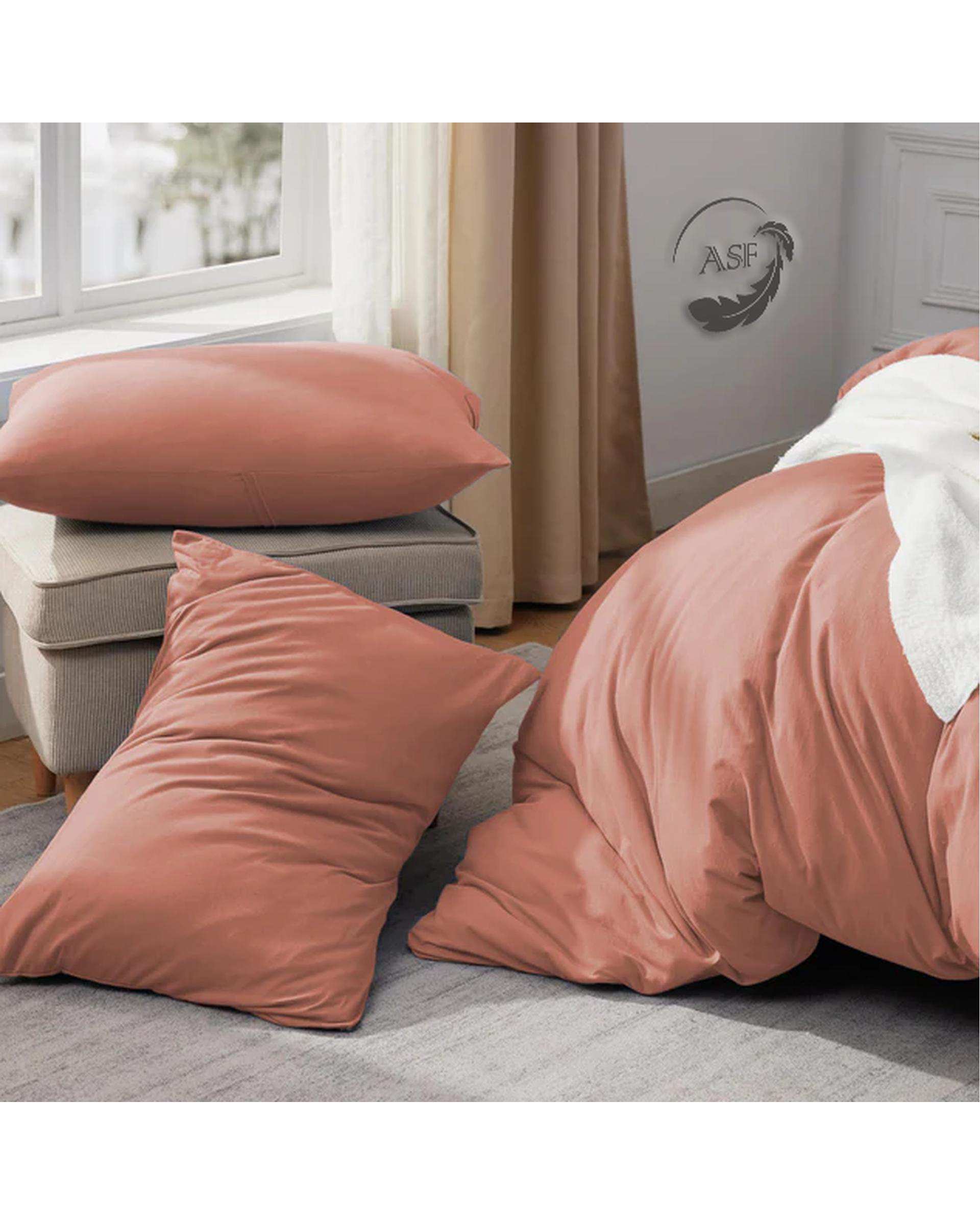 سرویس لحاف روتختی مینیمال تک نفره 6 تکه عرض 120 گلبهی ای اس اف ASF مدل MICRO LADY