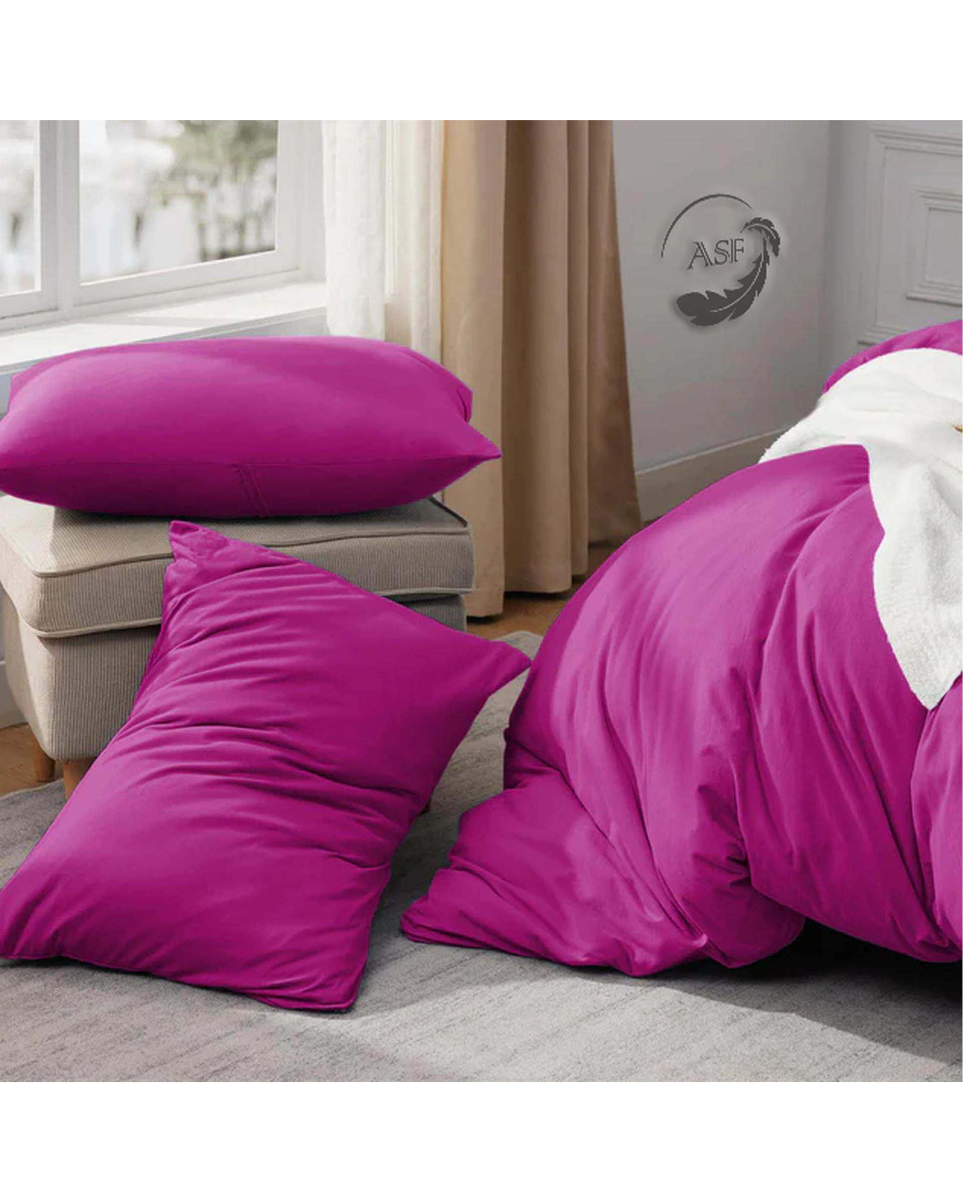 سرویس لحاف روتختی مینیمال دو نفره 8 تکه عرض 180 بنفش ای اس اف ASF مدل MICRO LADY