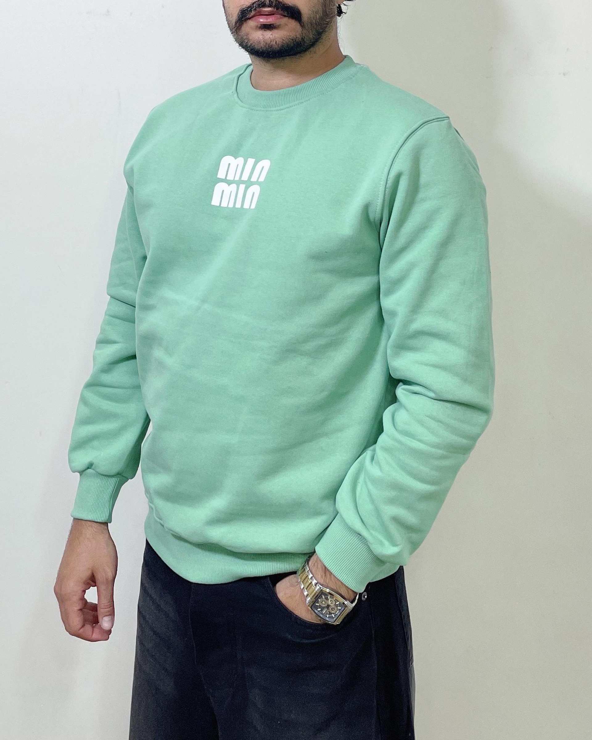 سویشرت مردانه سبز دیورسو Diverso کد 4819