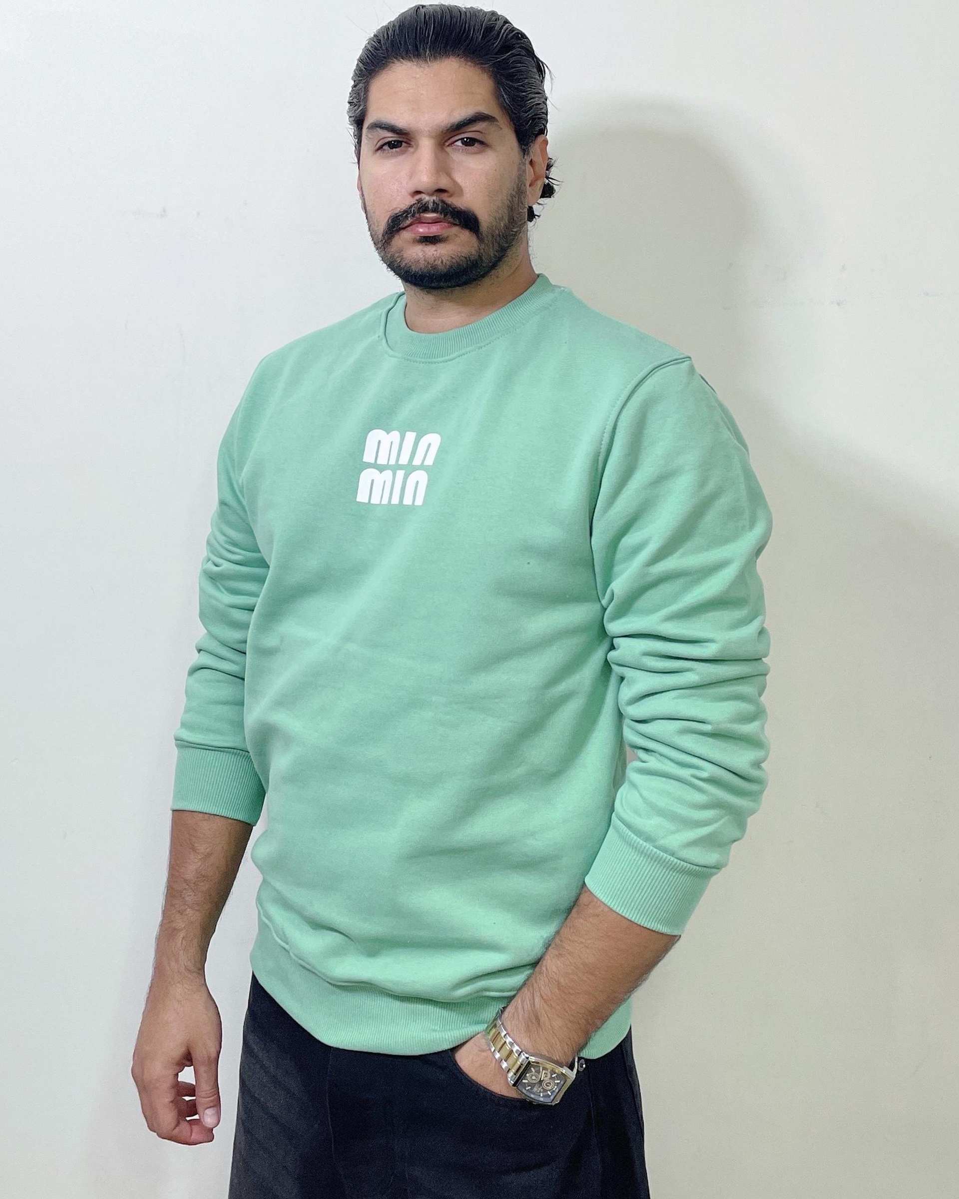 سویشرت مردانه سبز دیورسو Diverso کد 4819