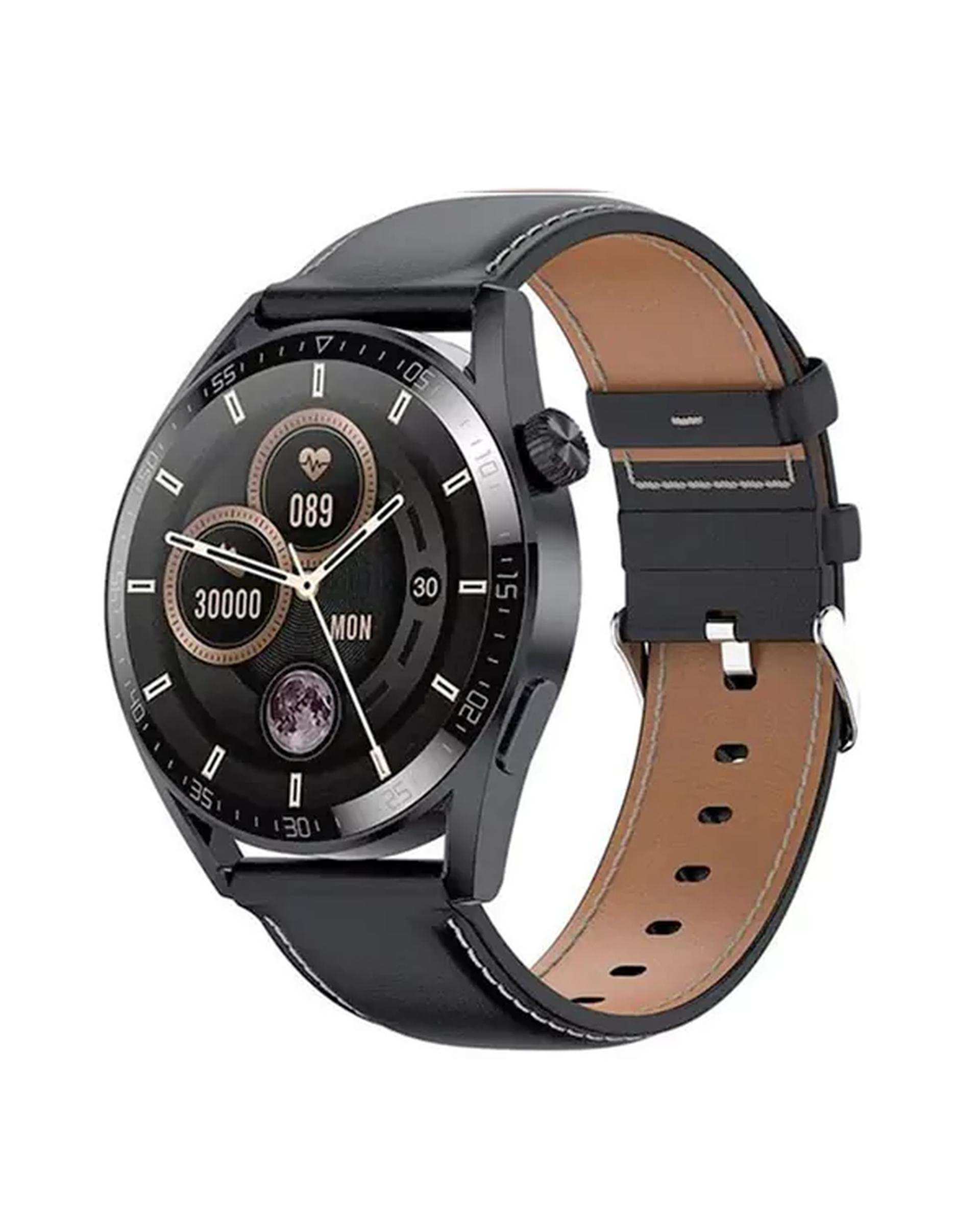 ساعت هوشمند مشکی هیوامی Hivami مدل Revel Jw4