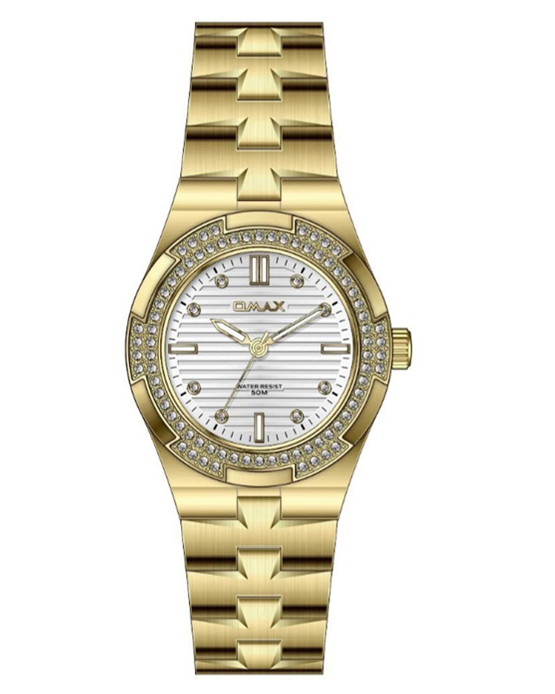 ساعت مچی زنانه عقربه ای اوماکس Omax کد JAS014Q008