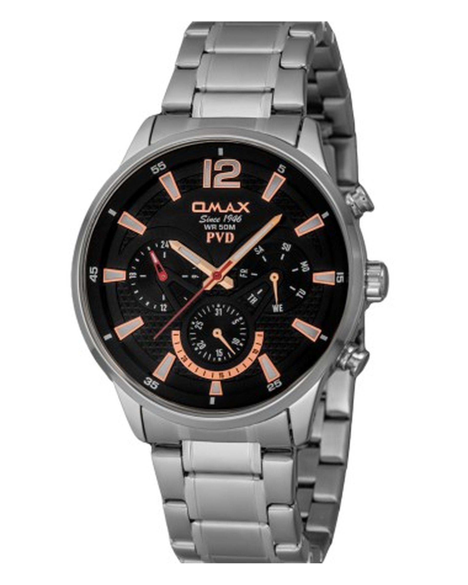 ساعت مچی مردانه عقربه ای اوماکس Omax کد OCM001I002