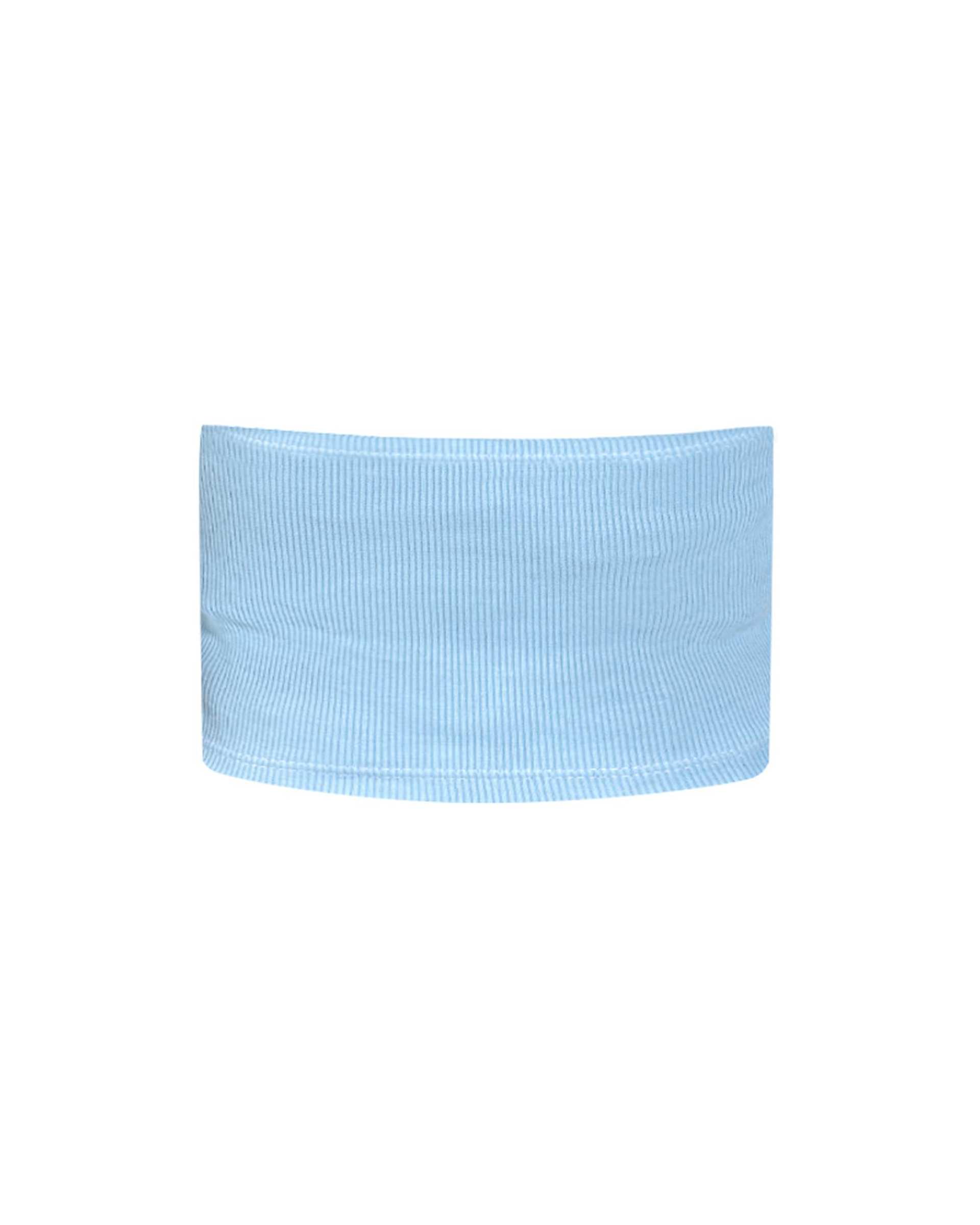 تاپ زنانه نیم تنه آبی سرژه Serge کد 203606