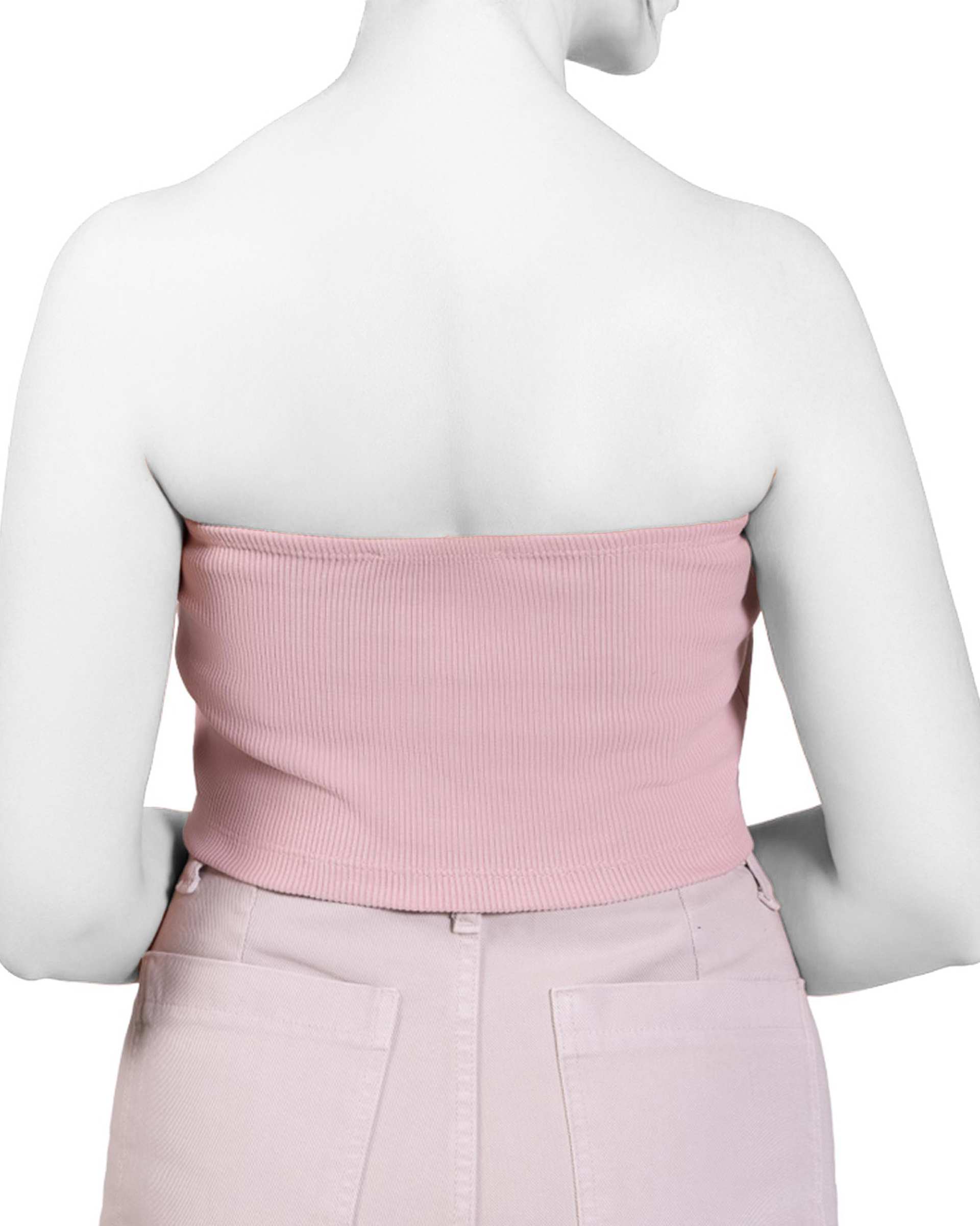 تاپ زنانه نیم تنه صورتی سرژه Serge کد 203606