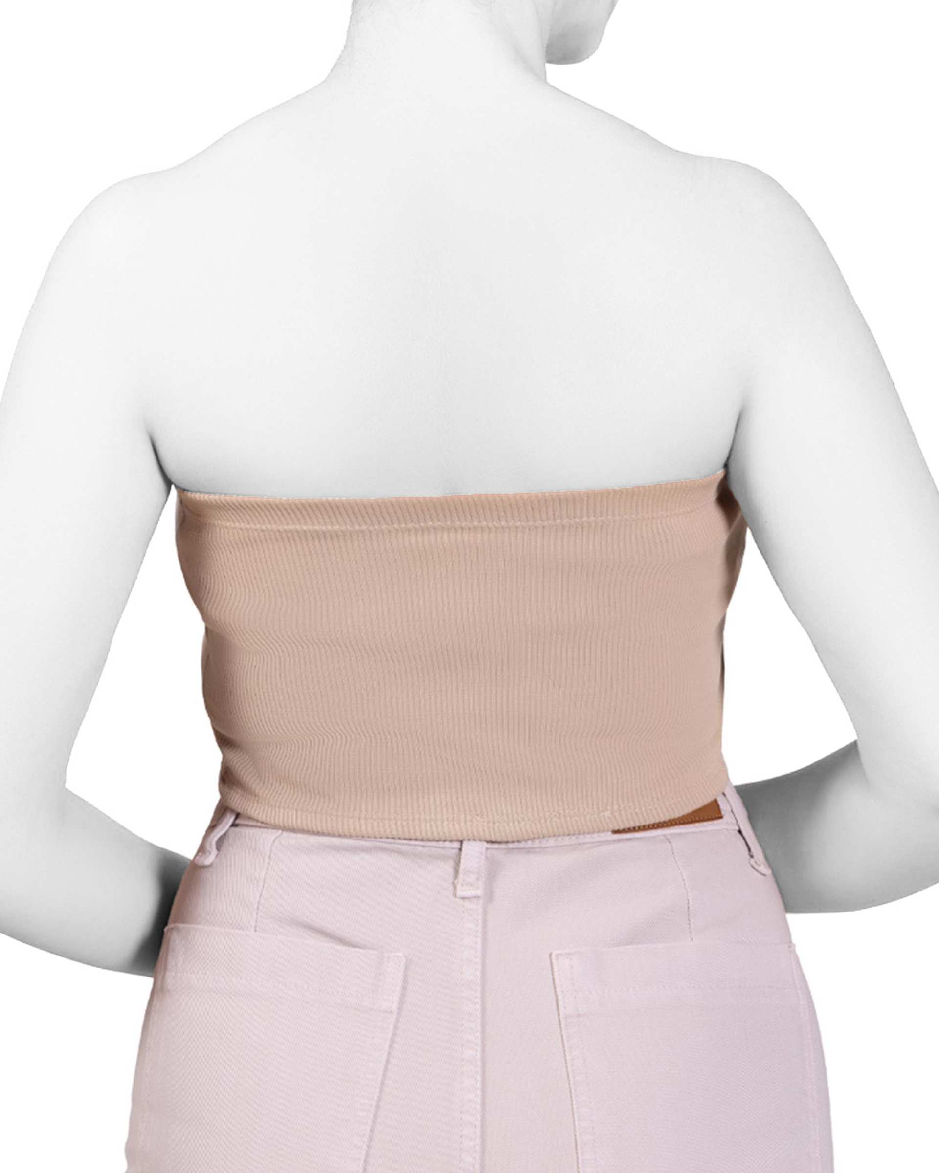 تاپ زنانه نیم تنه کرم سرژه Serge کد 203606