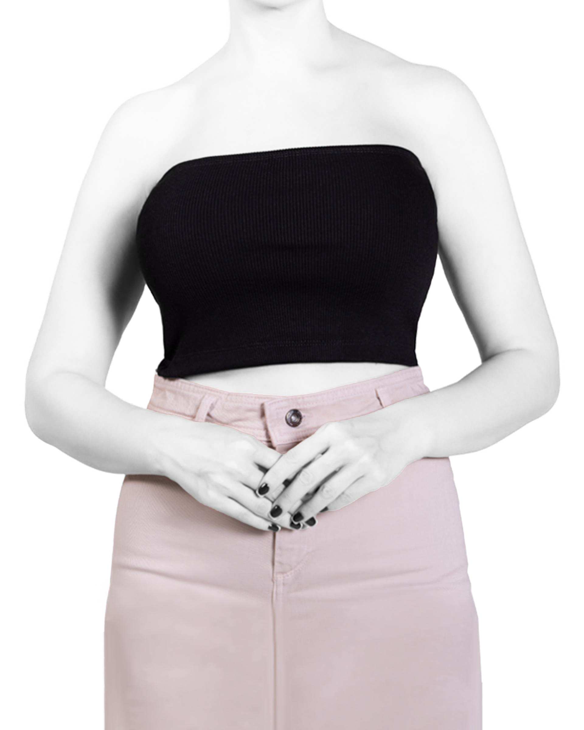 تاپ زنانه نیم تنه زغالی سرژه Serge کد 203606