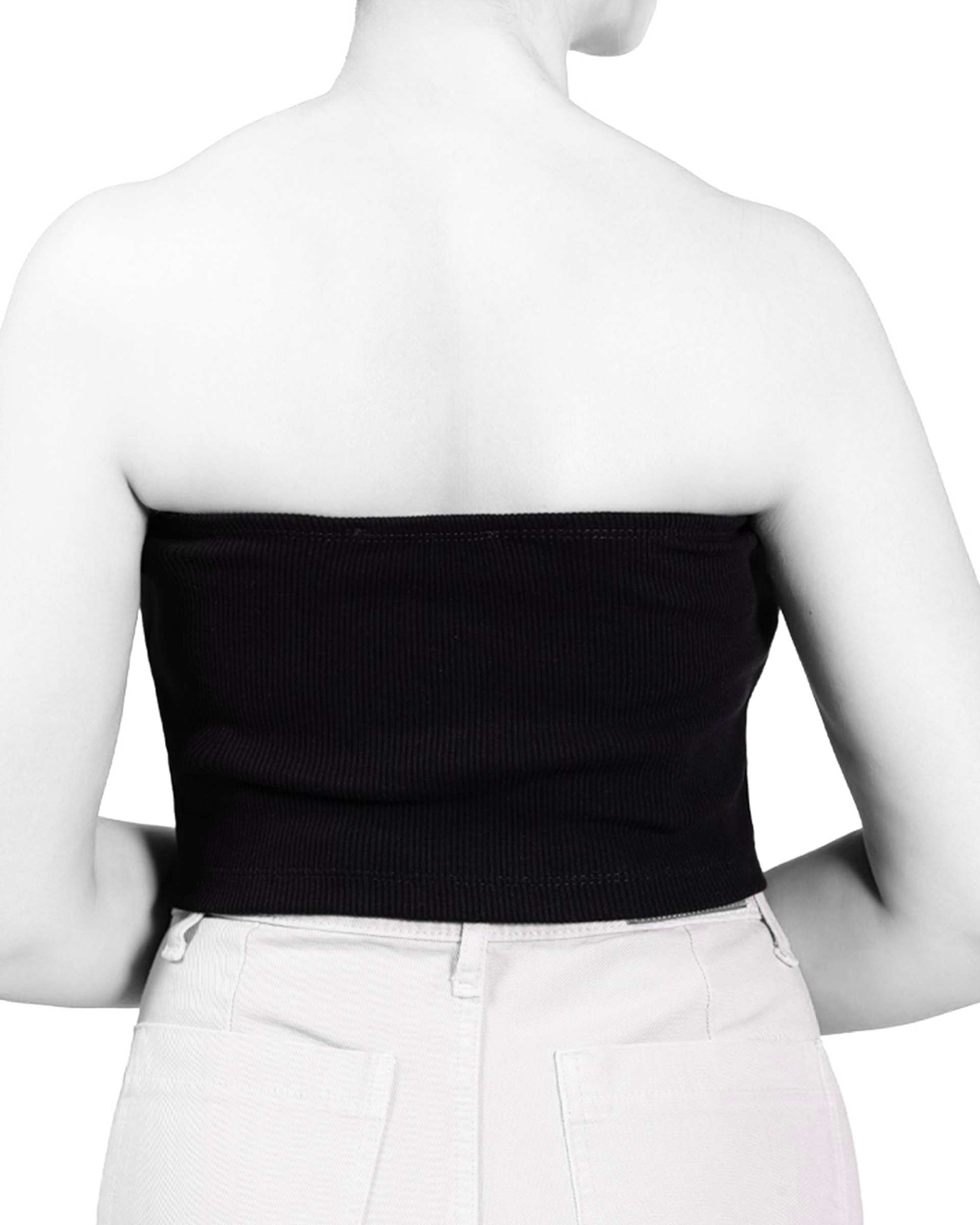 تاپ زنانه نیم تنه زغالی سرژه Serge کد 203606