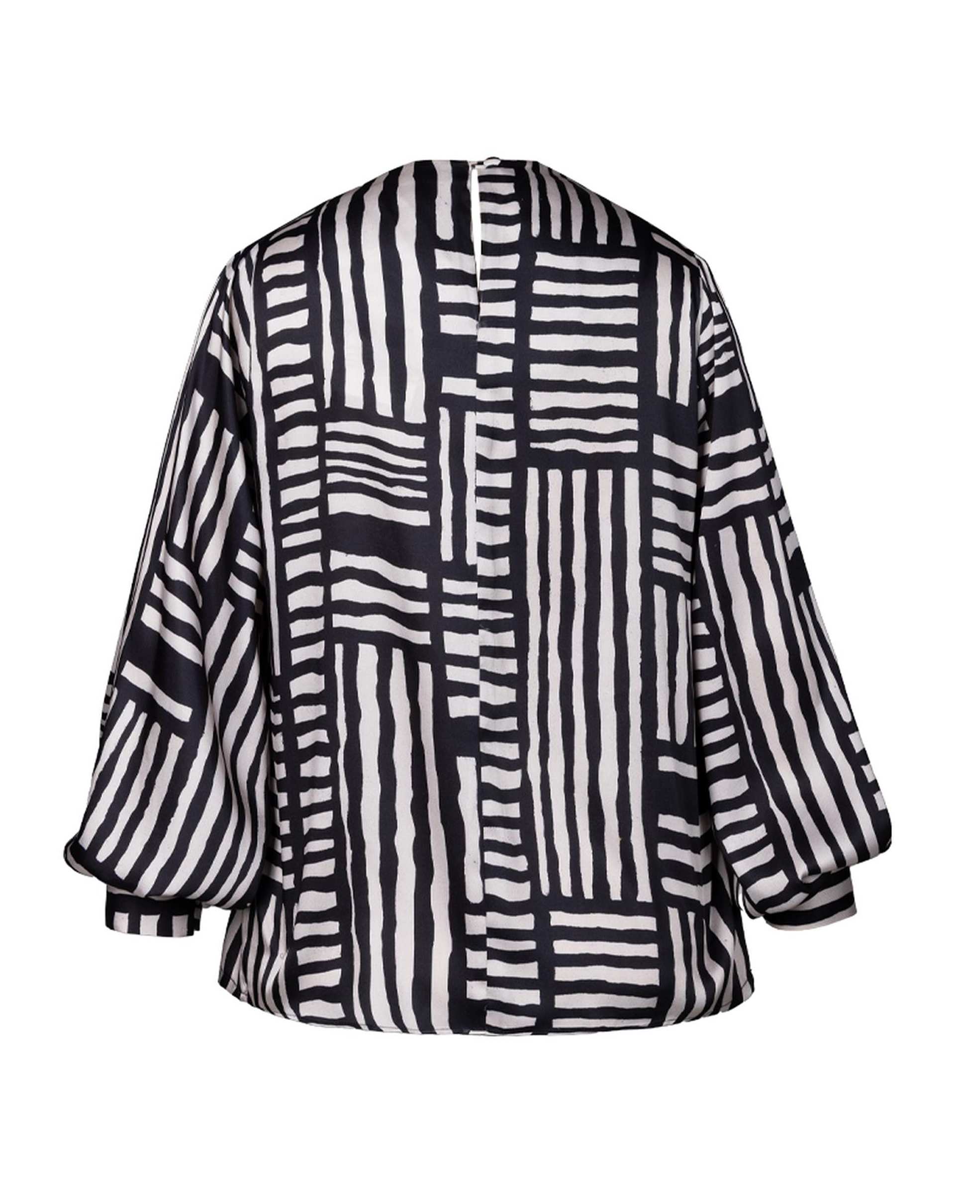 بلوز زنانه کرم مشکی سرژه Serge کد 204674