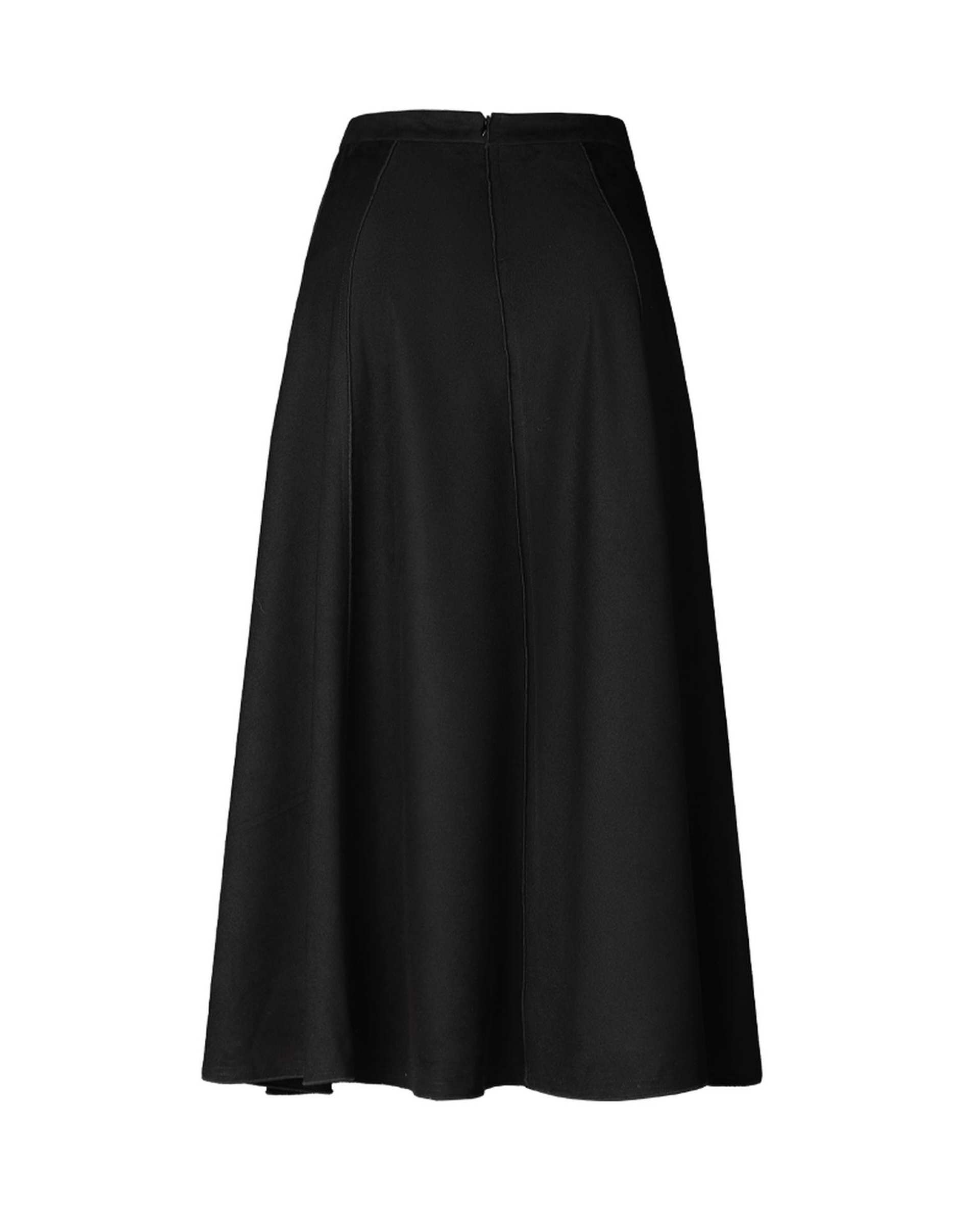 دامن زنانه مشکی سرژه Serge کد 210242