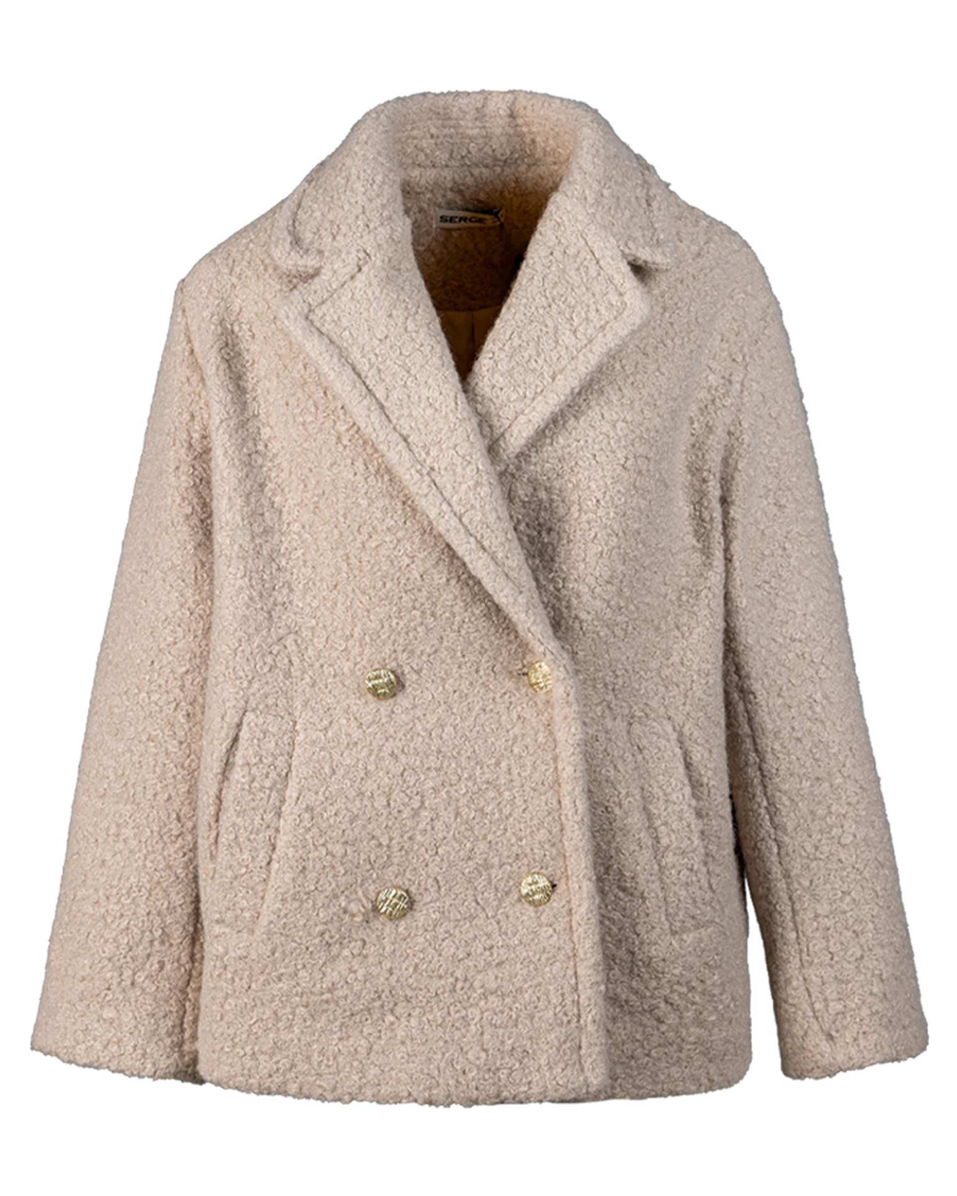 پالتو زنانه کرم سرژه Serge کد 230159