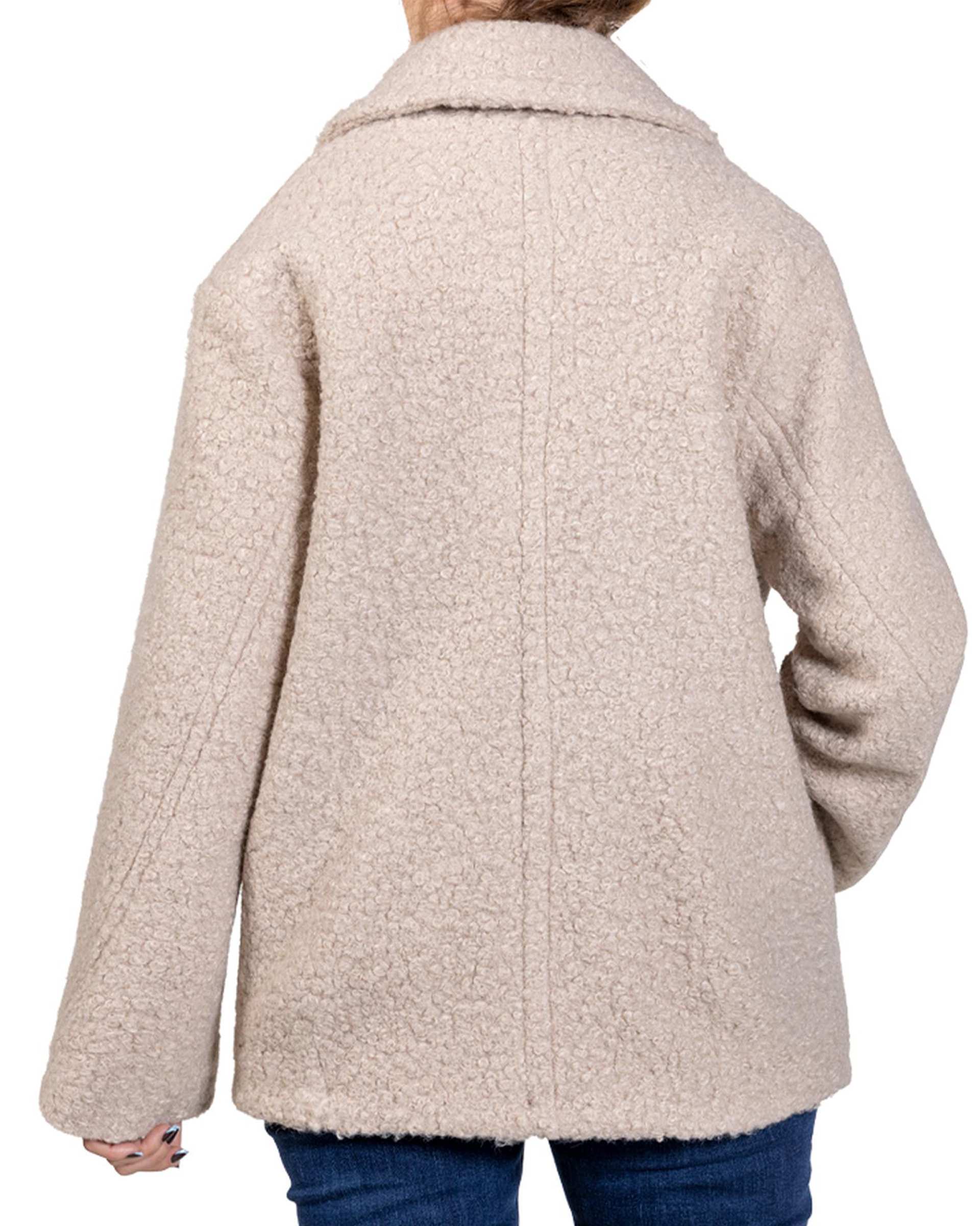 پالتو زنانه کرم سرژه Serge کد 230159