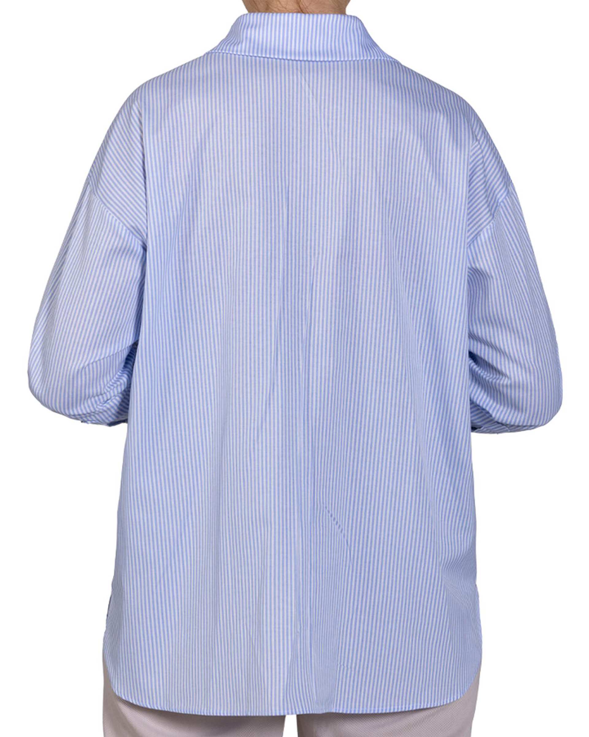 شومیز زنانه آبی سرژه Serge کد 232189