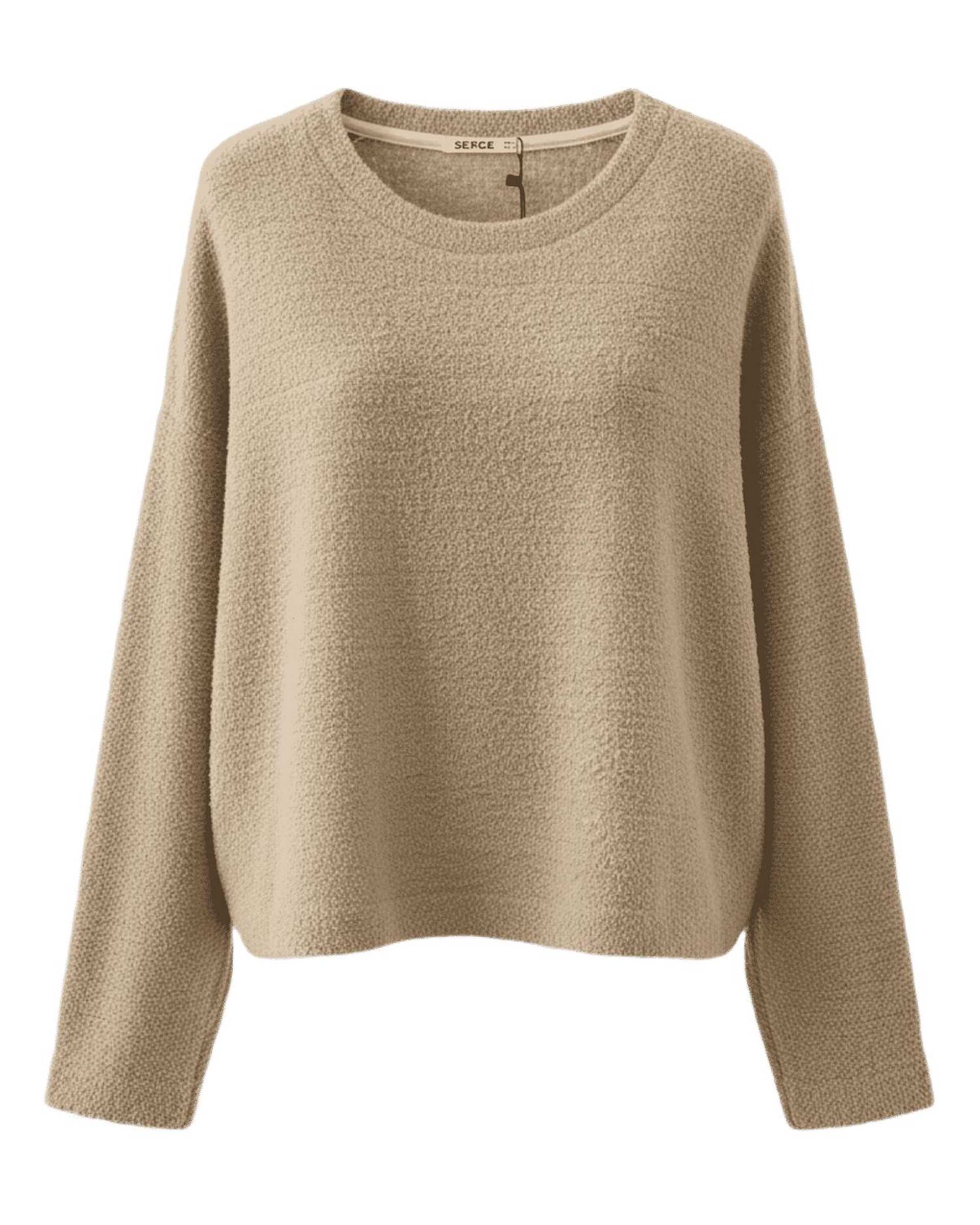 بلوز زنانه کرم سرژه Serge کد 243102