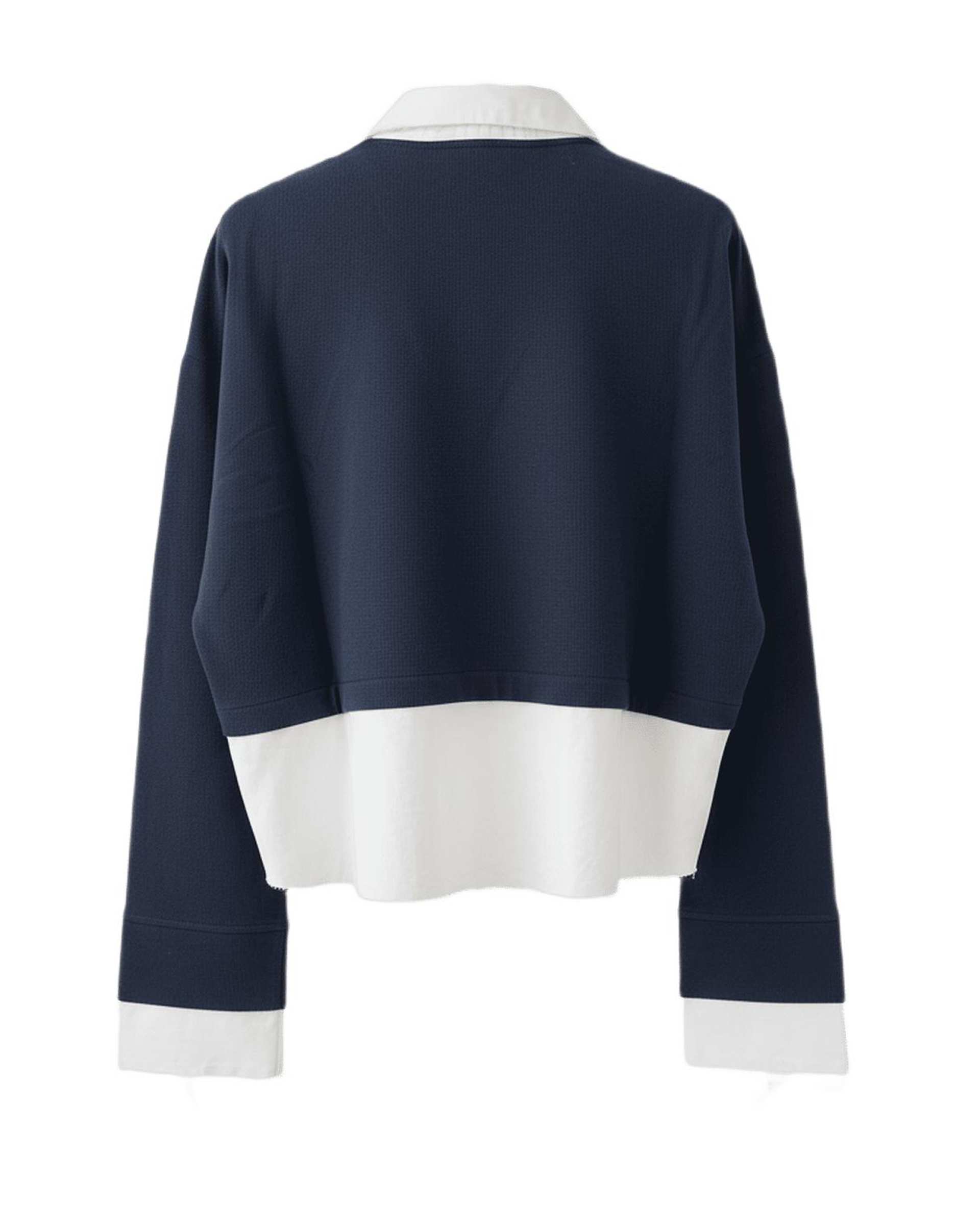 بلوز زنانه سرمه ای سرژه Serge کد 243108