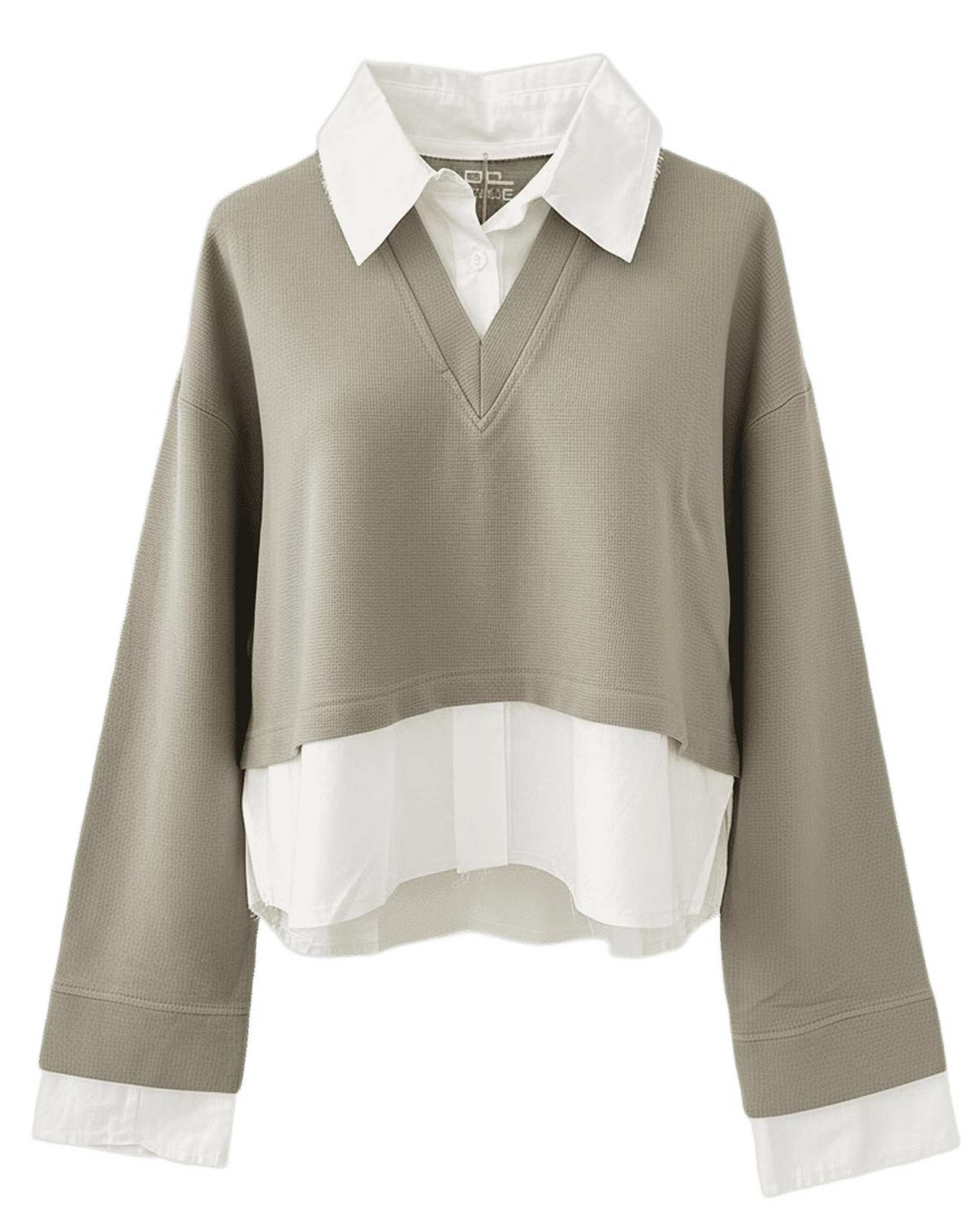 بلوز زنانه سبز سدری سرژه Serge کد 243108