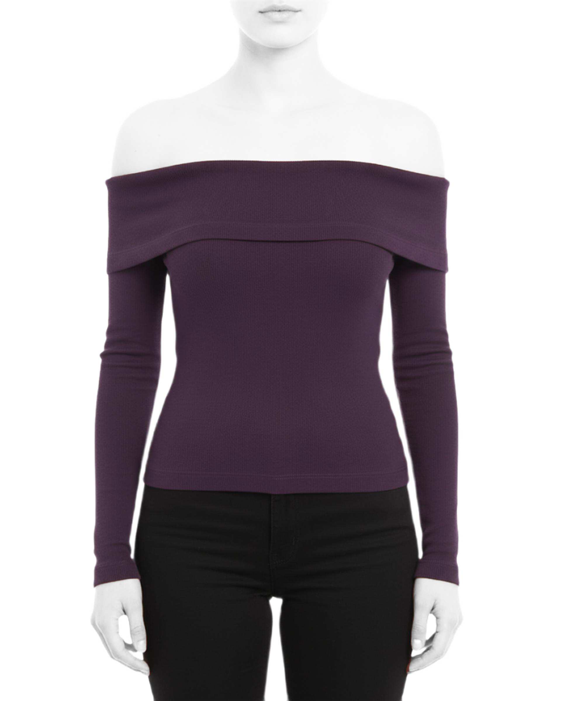 بلوز زنانه بنفش سرژه Serge کد 243110