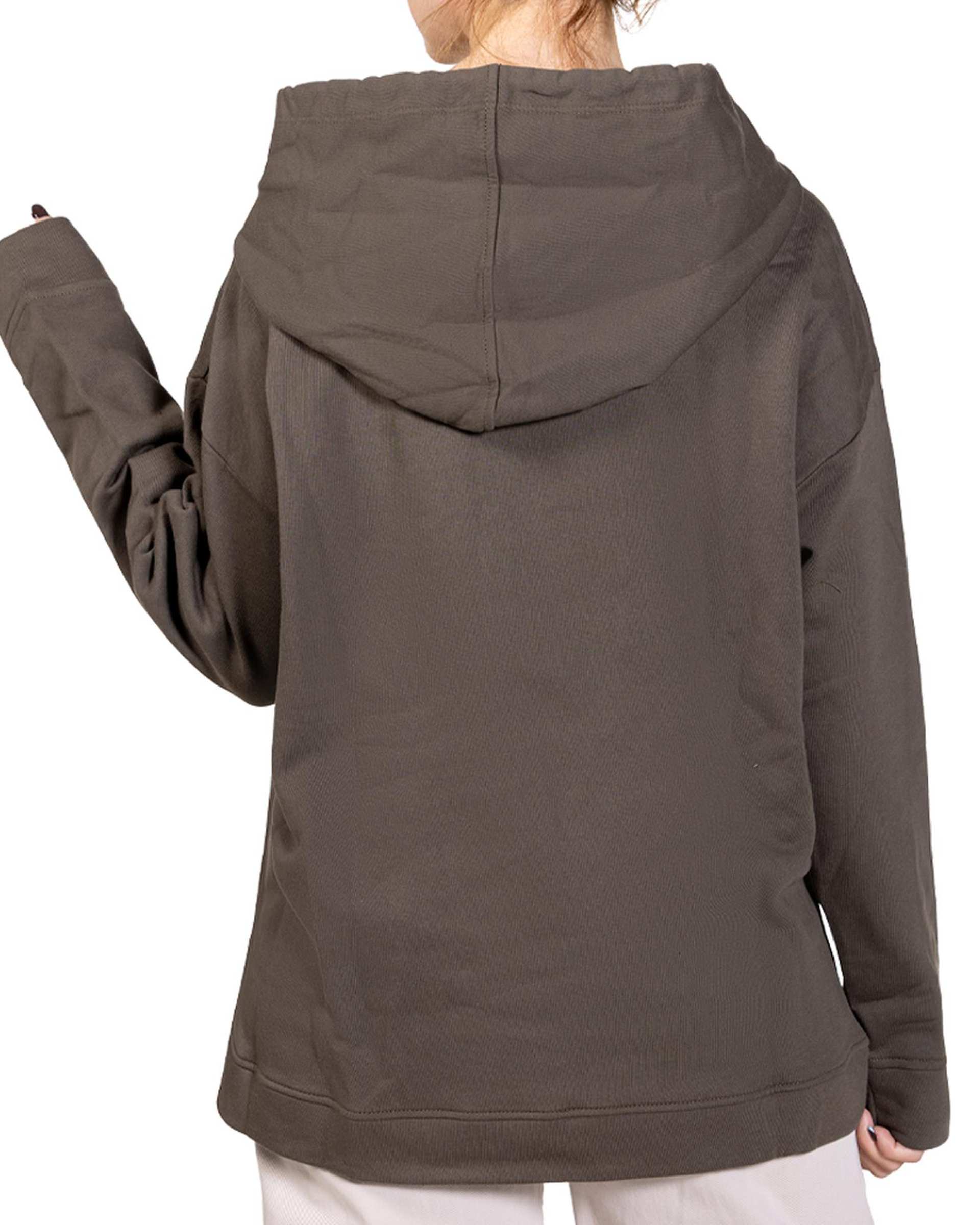 هودی زنانه سبز تیره سرژه Serge کد 247100