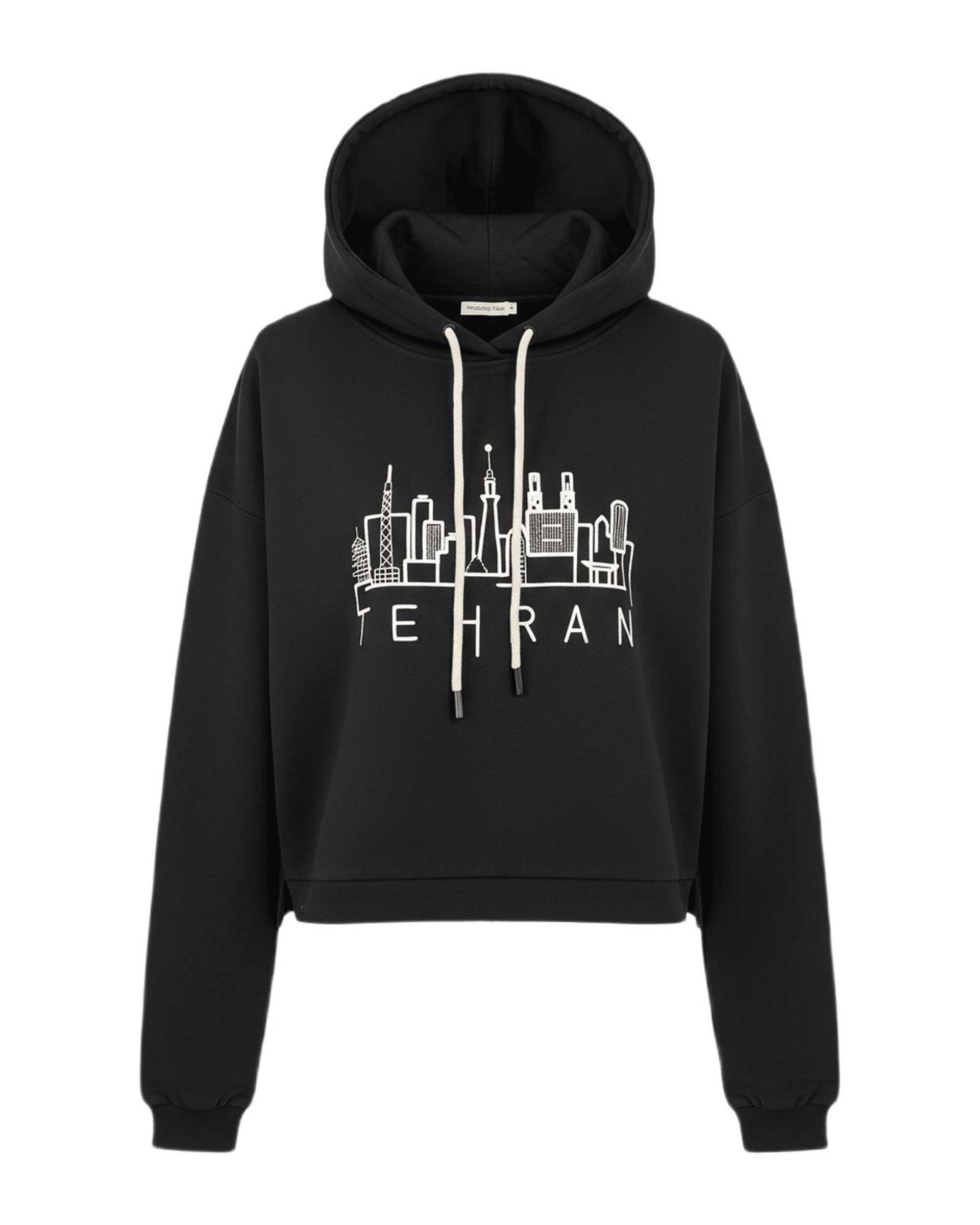 هودی زنانه مشکی سرژه Serge کد 247101