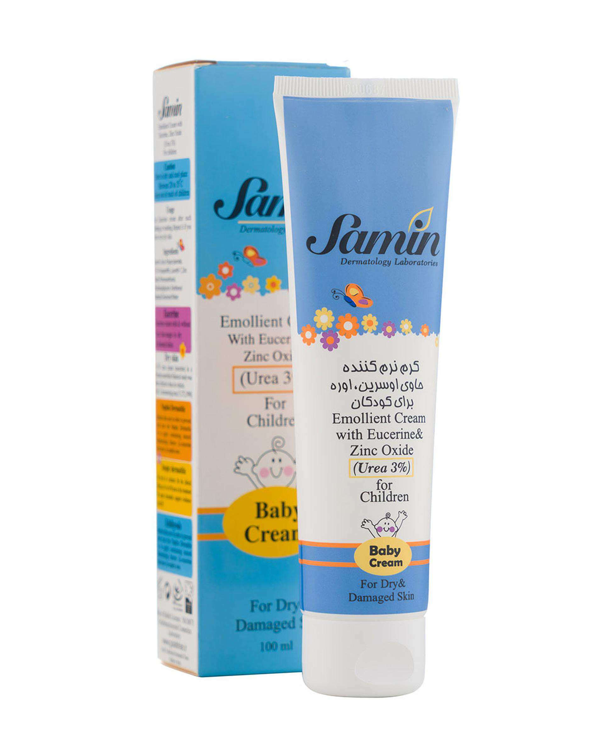 کرم کودکان ثمین Samin حاوی اوسرین و اوره UREA 3%