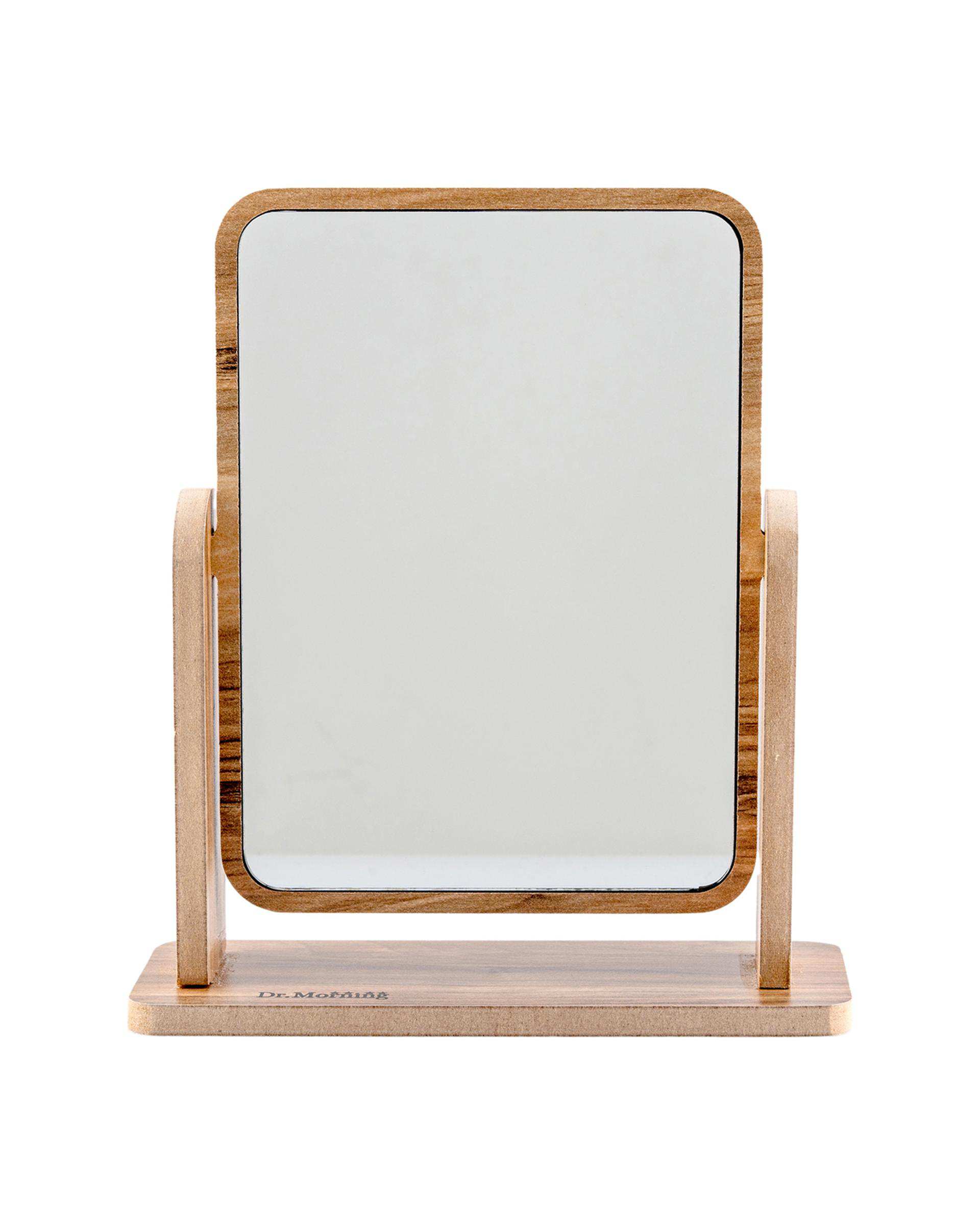 آینه رومیزی چوبی