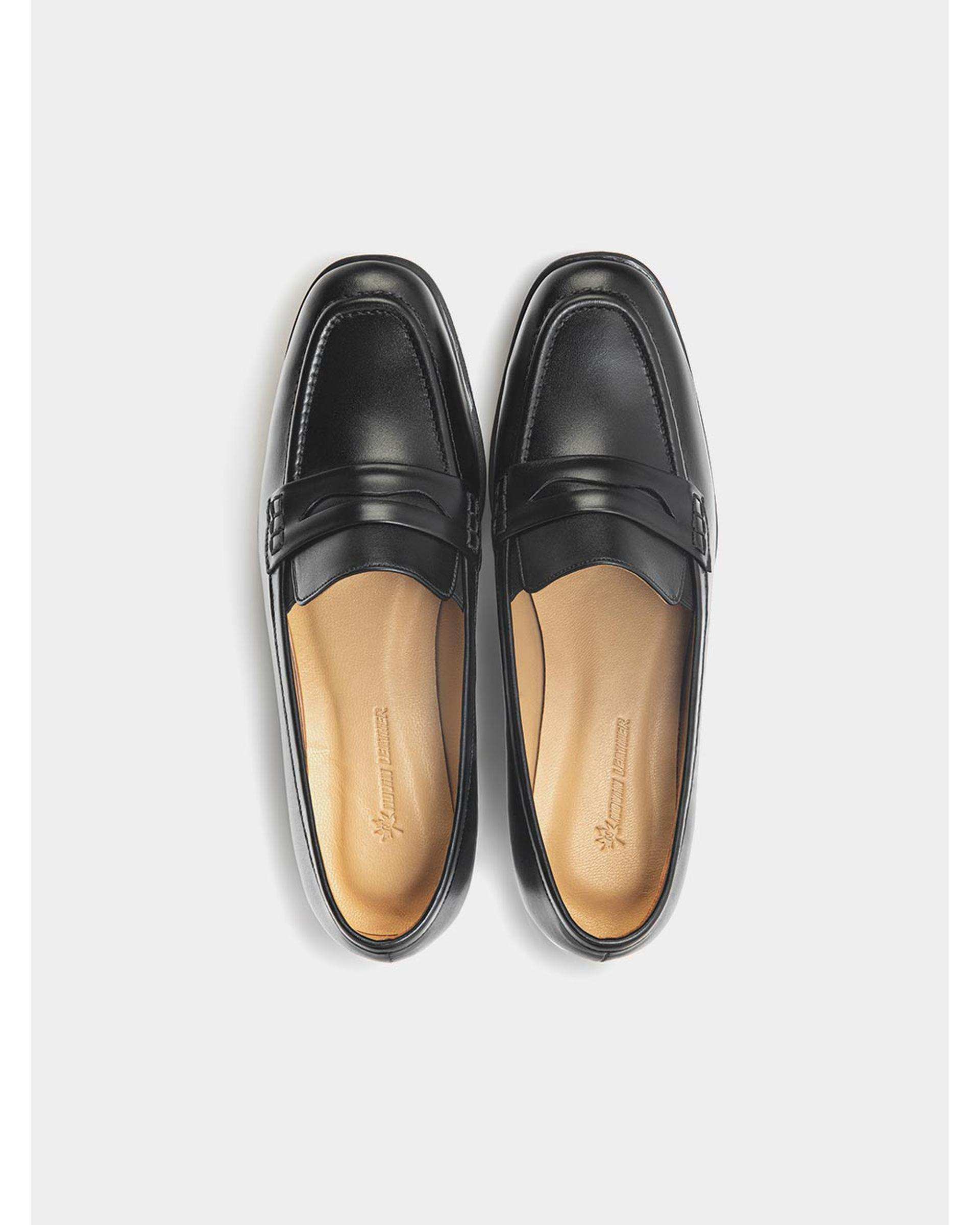 کفش چرم زنانه طبی مشکی نوین چرم Novincharm مدل WS3720 1231