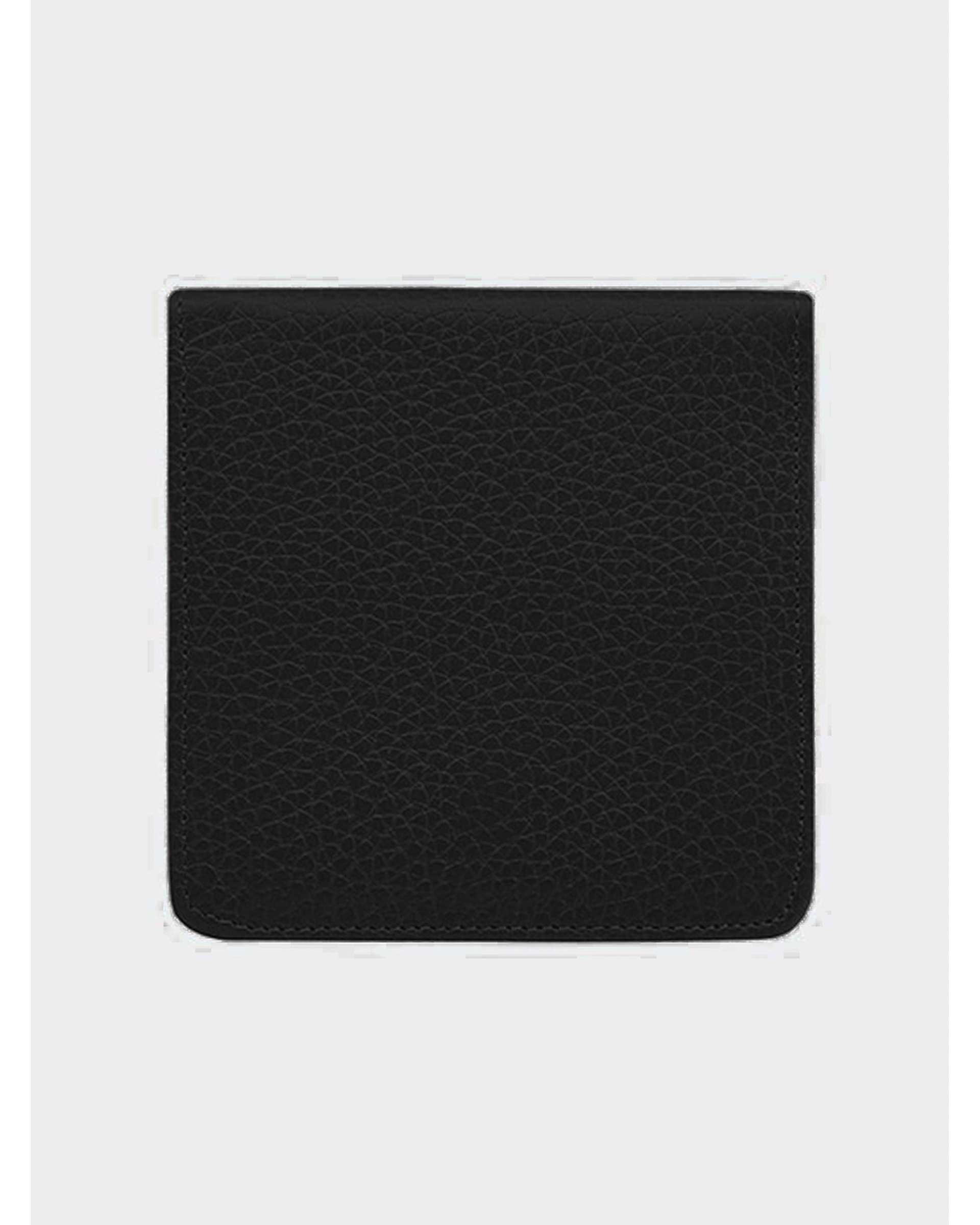 کیف پول چرم زنانه مشکی نوین چرم Novincharm مدل ولنتینا PW3112