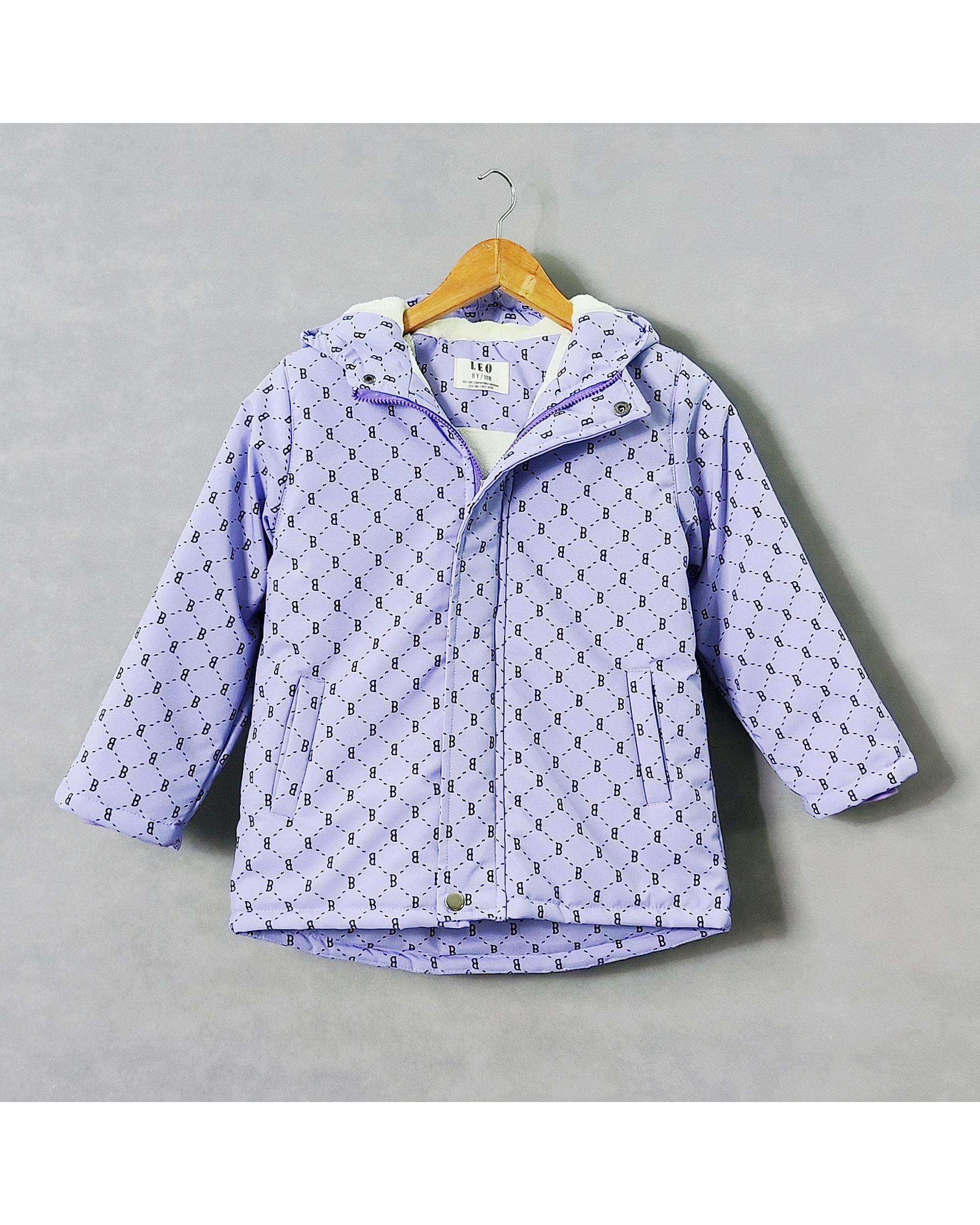 کاپشن بچگانه یاسی لئو کیذر Leo Kids طرح بالنسیاگا کد 6858-2