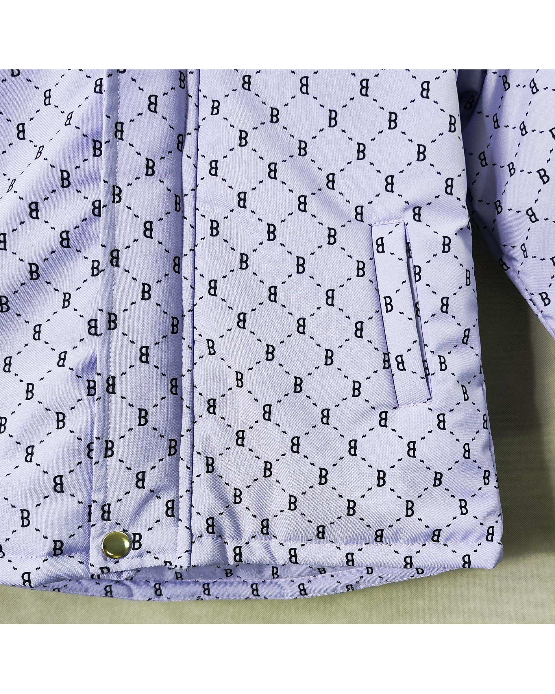 کاپشن بچگانه یاسی لئو کیذر Leo Kids طرح بالنسیاگا کد 6858-2