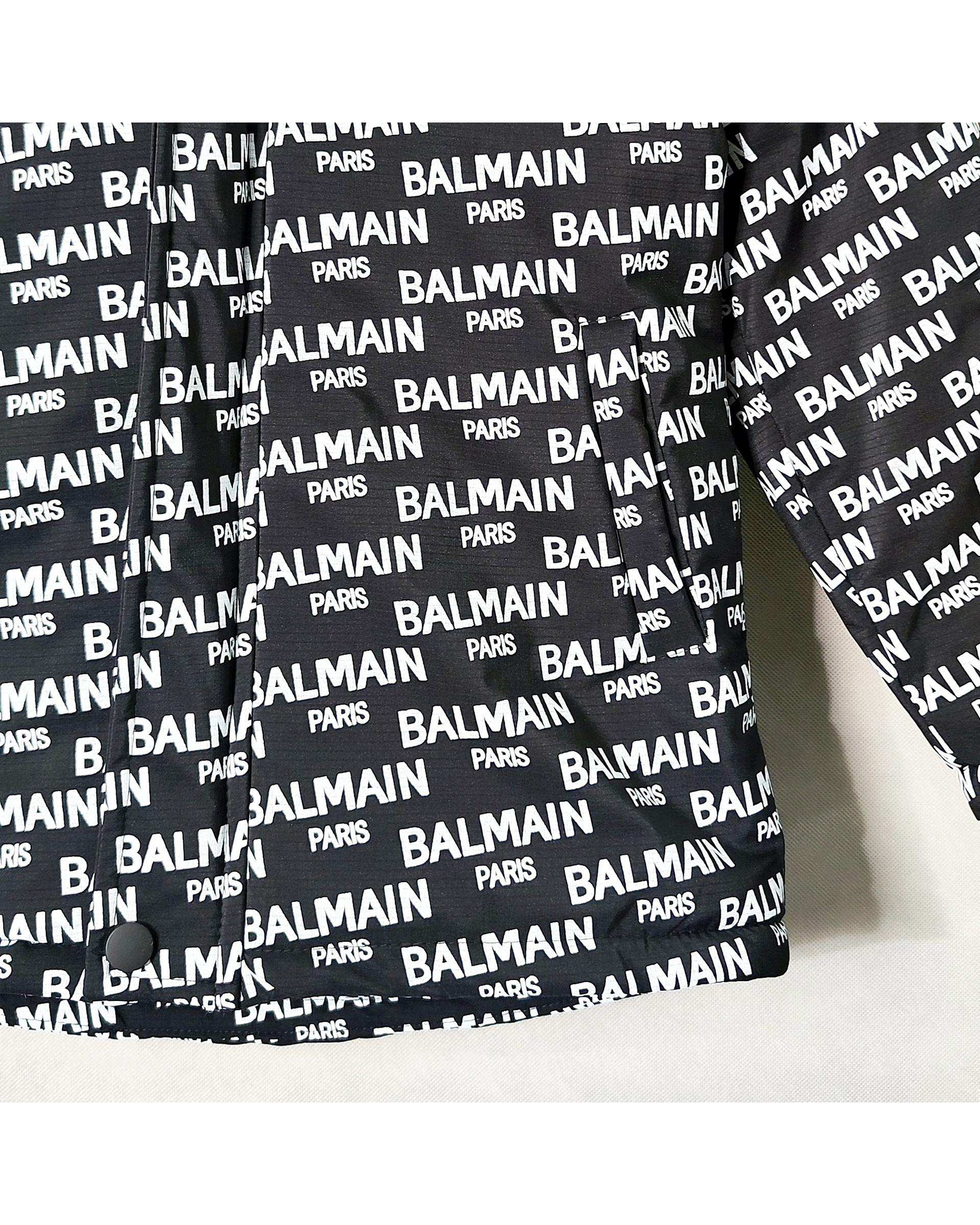 کاپشن بچگانه مشکی لئو کیدز Leo Kids طرح بالمین کد 6859-1