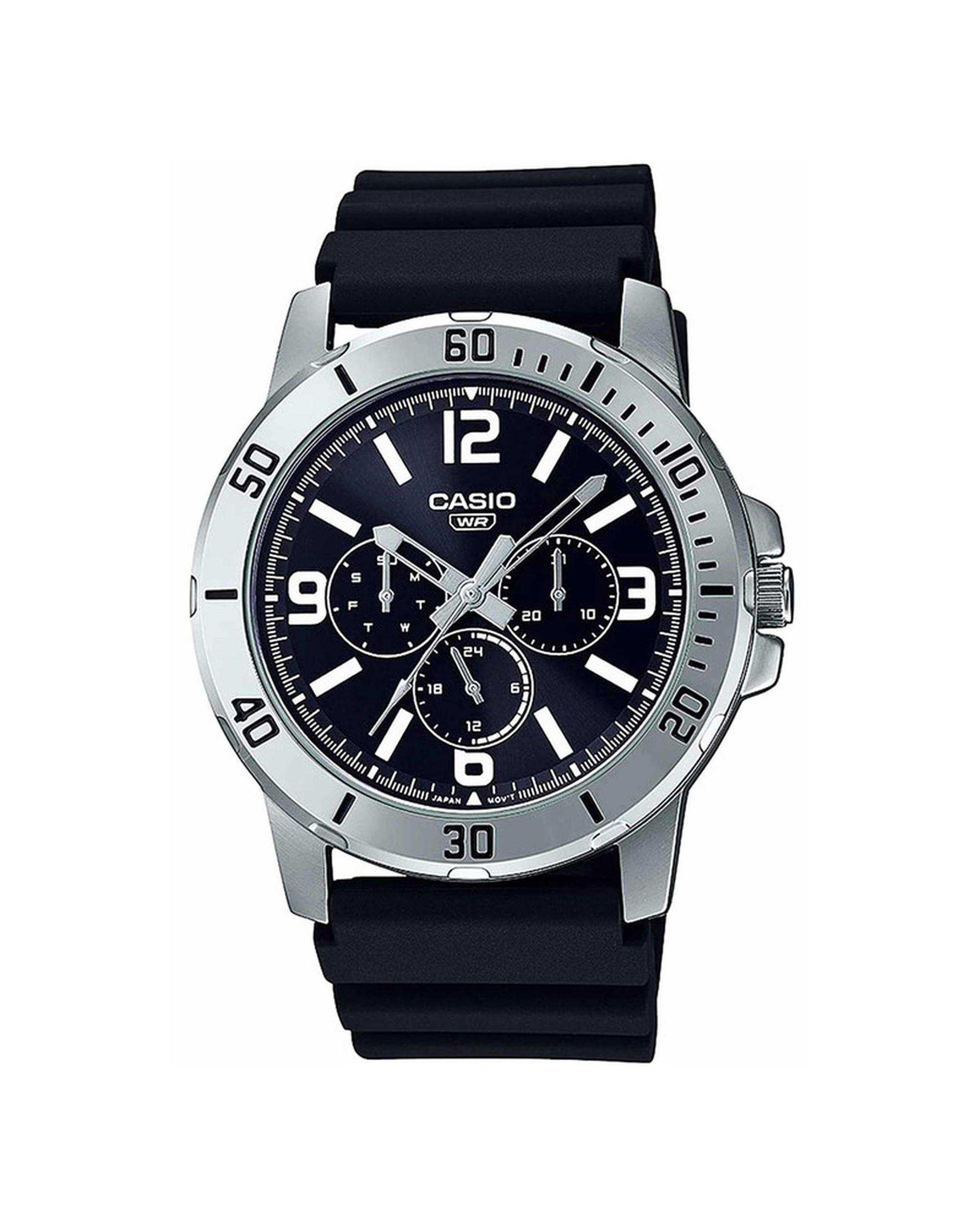 ساعت مچی مردانه عقربه ای کاسیو Casio مدل MTP-VD300-1BUDF