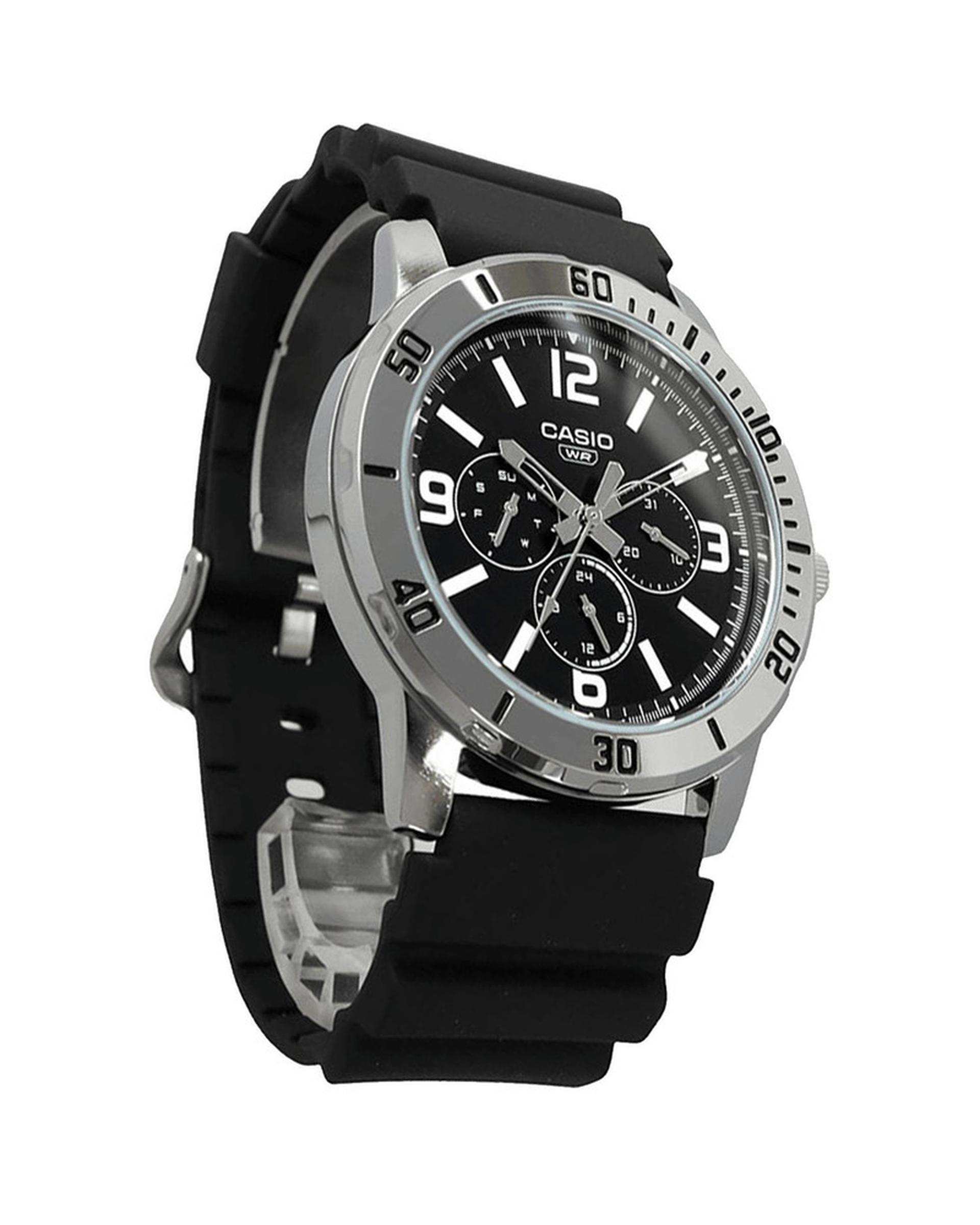 ساعت مچی مردانه عقربه ای کاسیو Casio مدل MTP-VD300-1BUDF