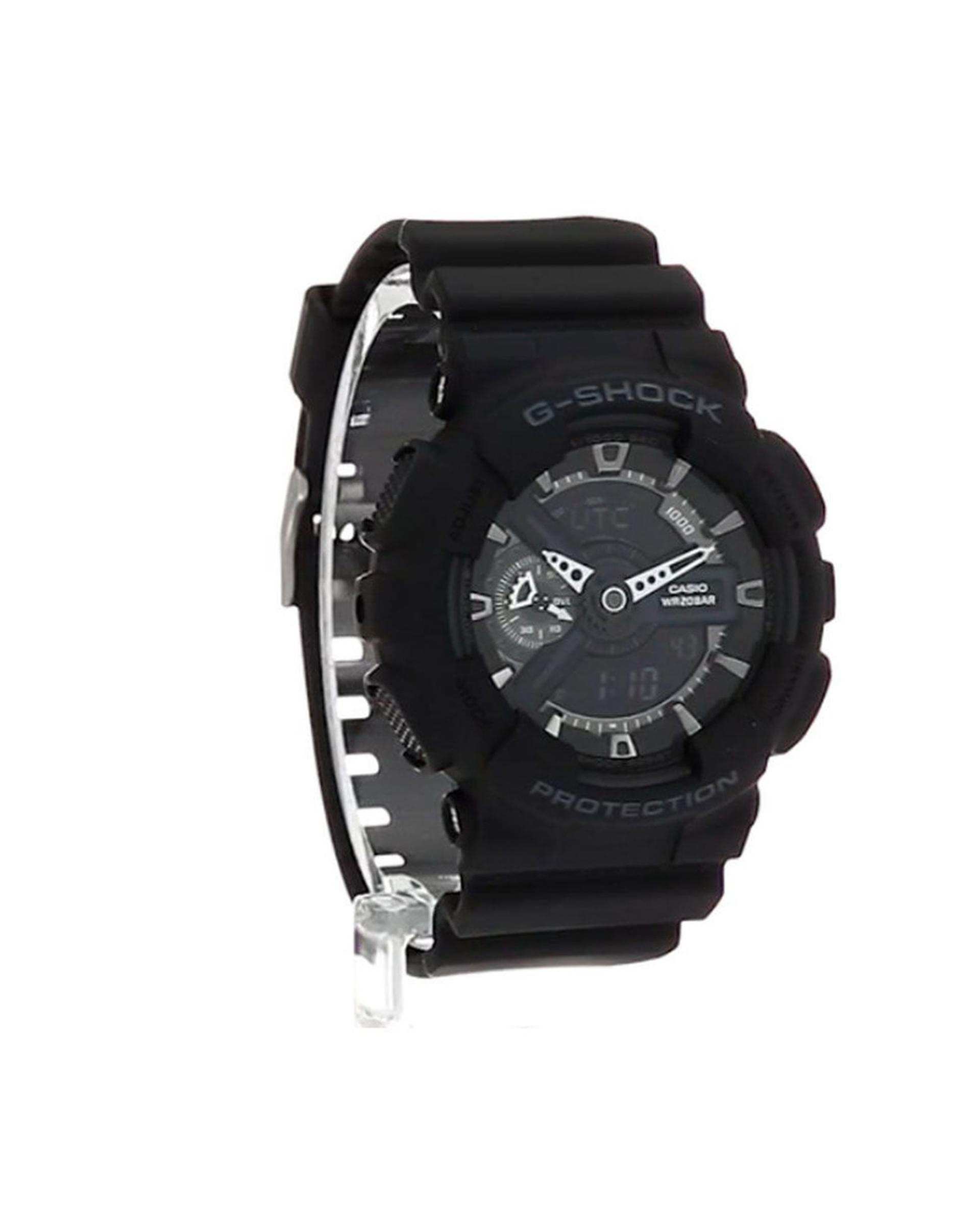 ساعت مچی مردانه عقربه ای و دیجیتال جی شاک کاسیو Casio مدل GA-110-1B