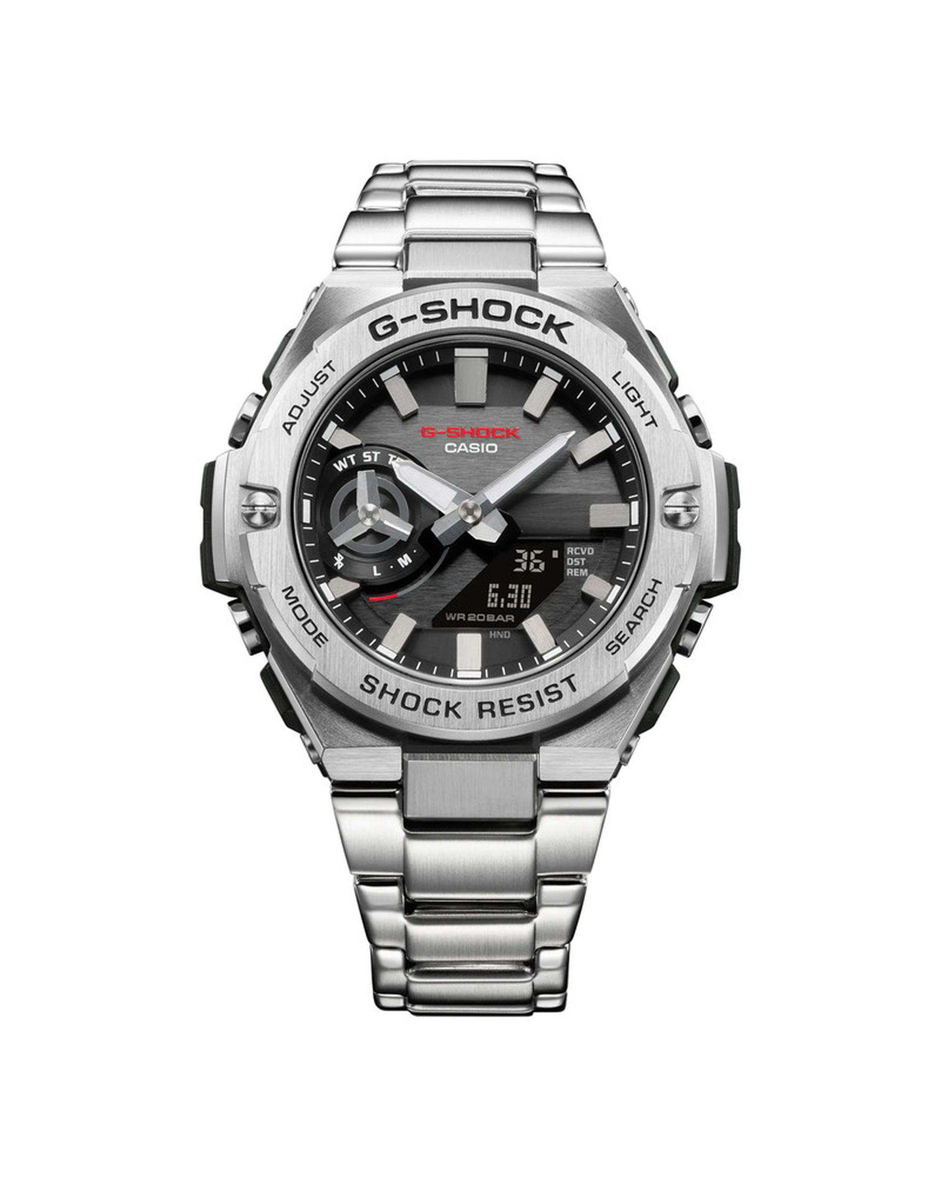 ساعت مچی مردانه عقربه ای و دیجیتال جی شاک کاسیو Casio مدل GST-B500D-1ADR