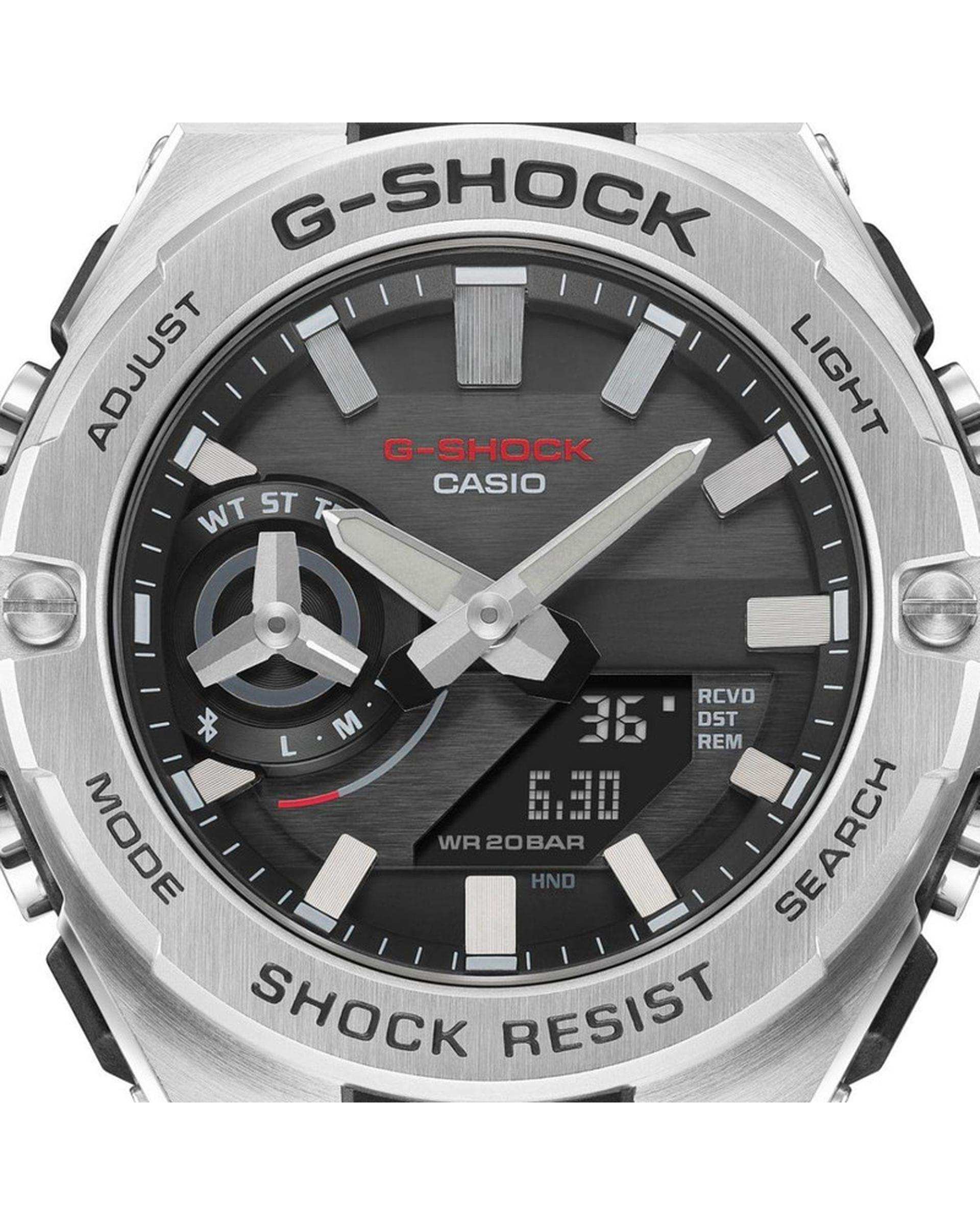 ساعت مچی مردانه عقربه ای و دیجیتال جی شاک کاسیو Casio مدل GST-B500D-1ADR