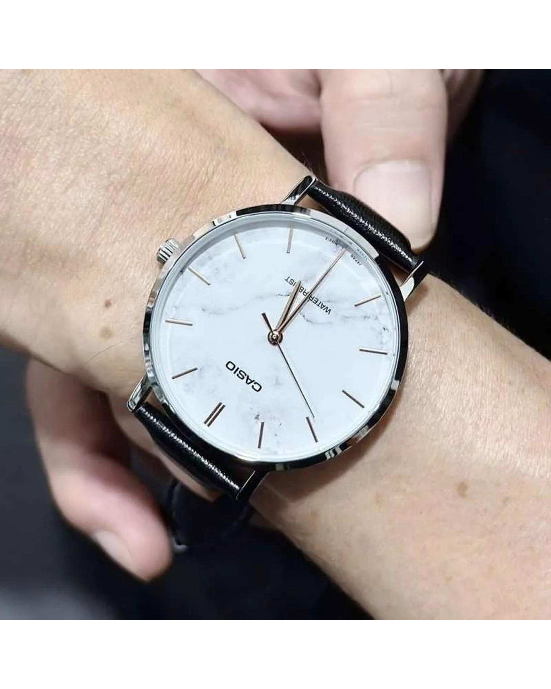 ساعت مچی مردانه عقربه ای کاسیو Casio مدل MTP-VT01LM-7AUDF