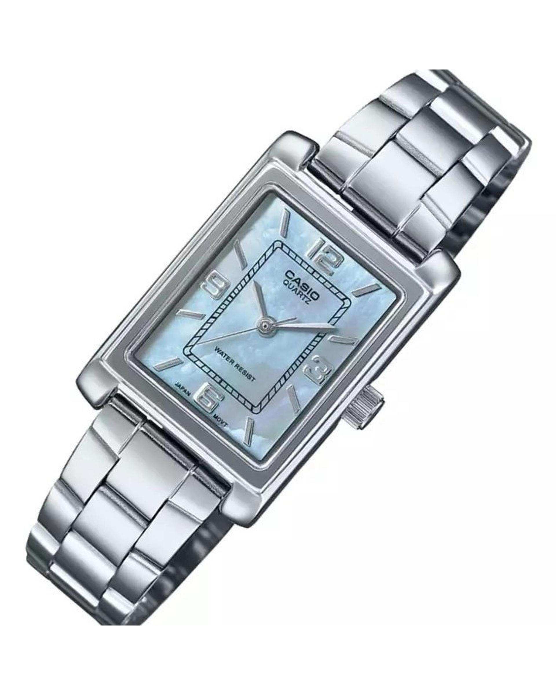 ساعت مچی زنانه عقربه ای کاسیو Casio مدل LTP-1234DS-2ADF