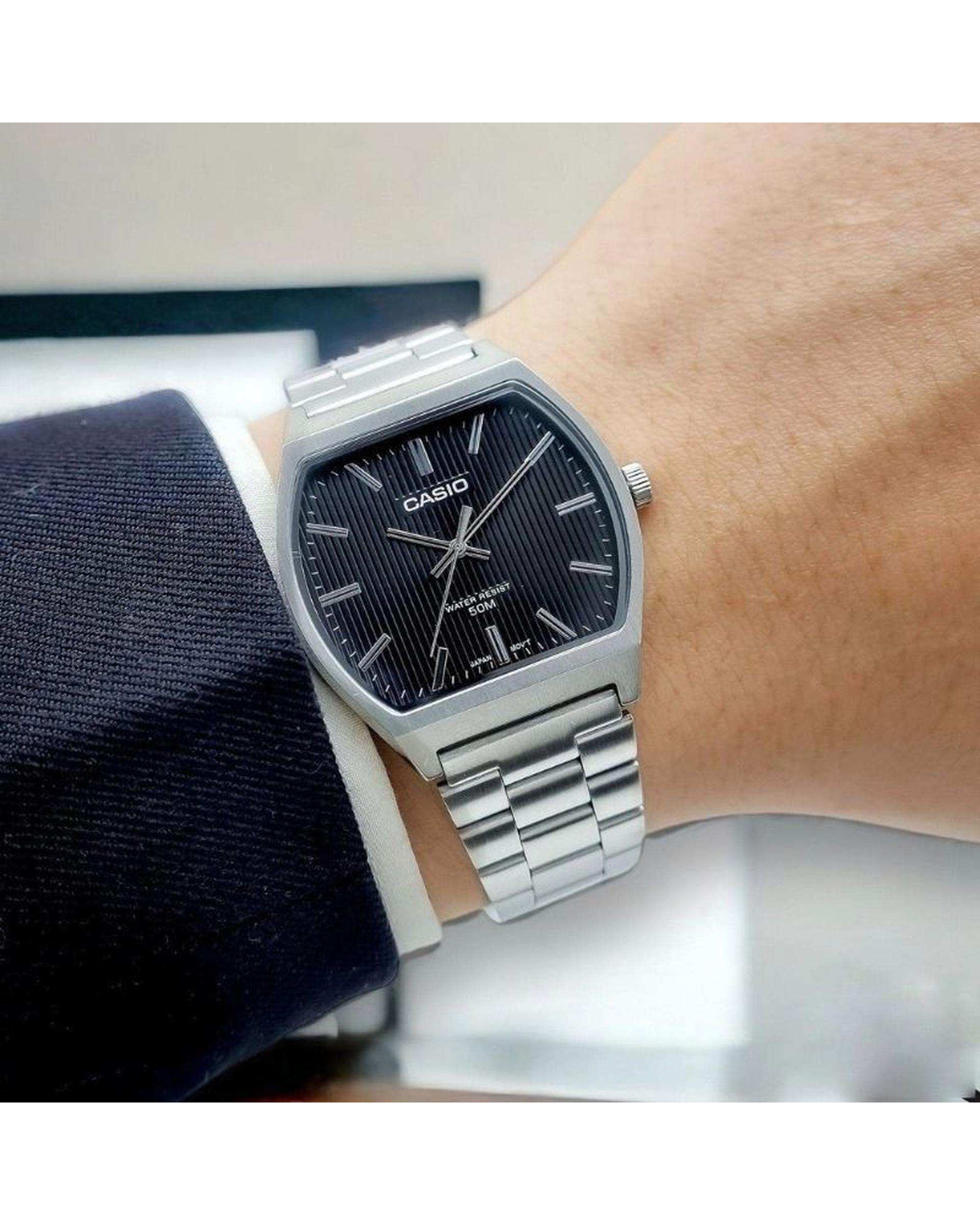 ساعت مچی مردانه عقربه ای کاسیو Casio مدل MTP-B140D-1AVDF