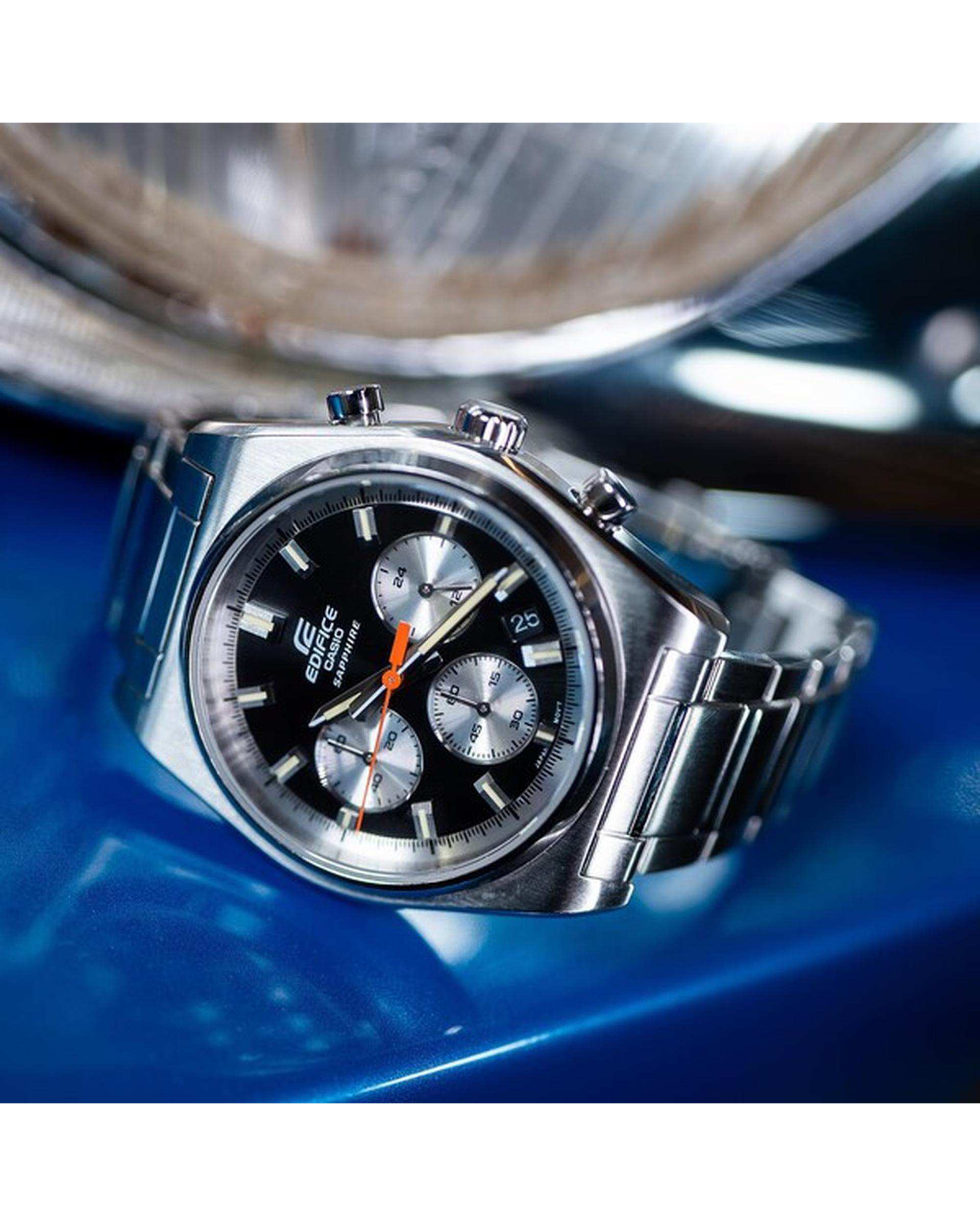 ساعت مچی مردانه عقربه ای کاسیو Casio مدل EFB-730D-1AVUDF