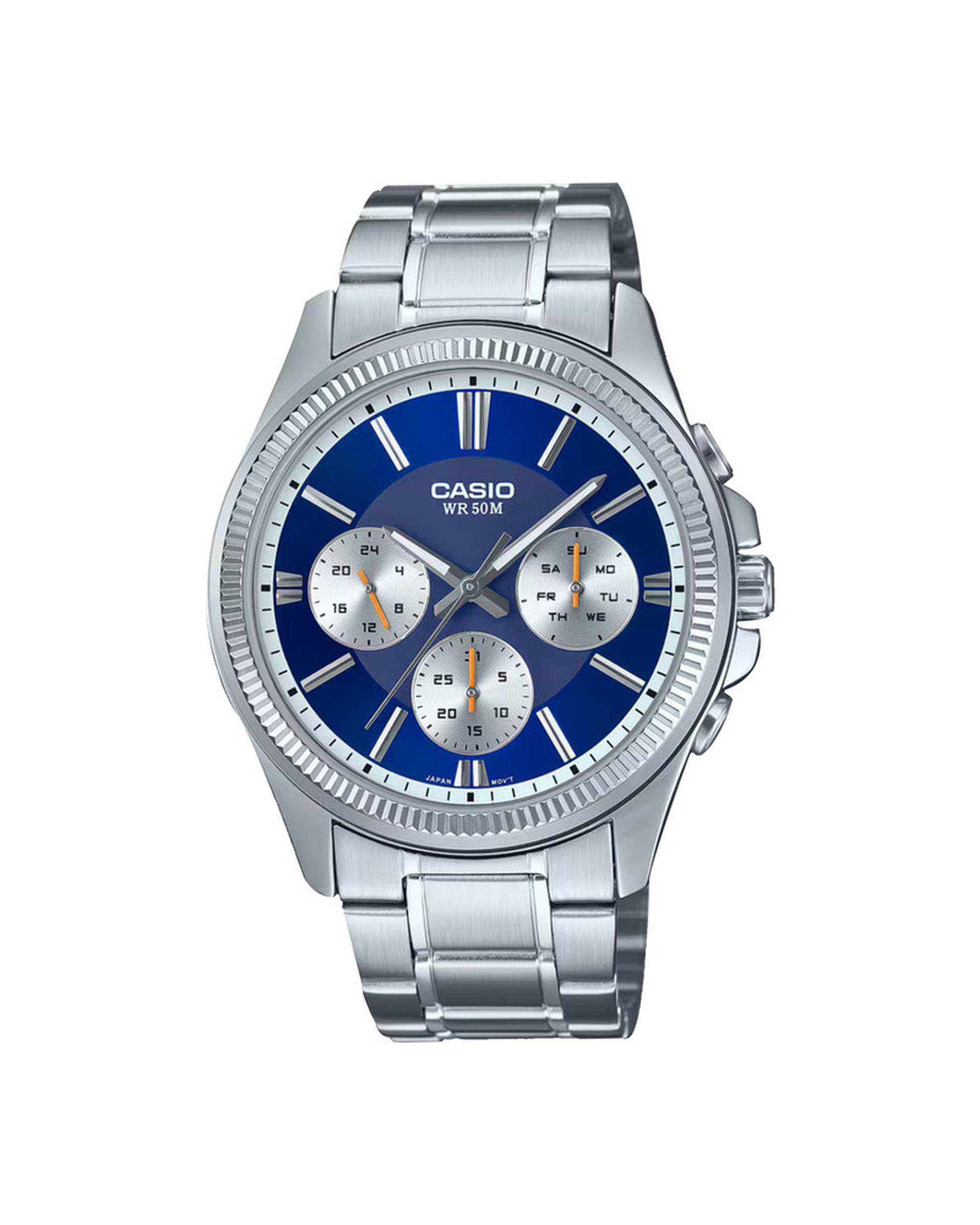 ساعت مچی مردانه عقربه ای کاسیو Casio مدل MTP-1375D-2A1VDF