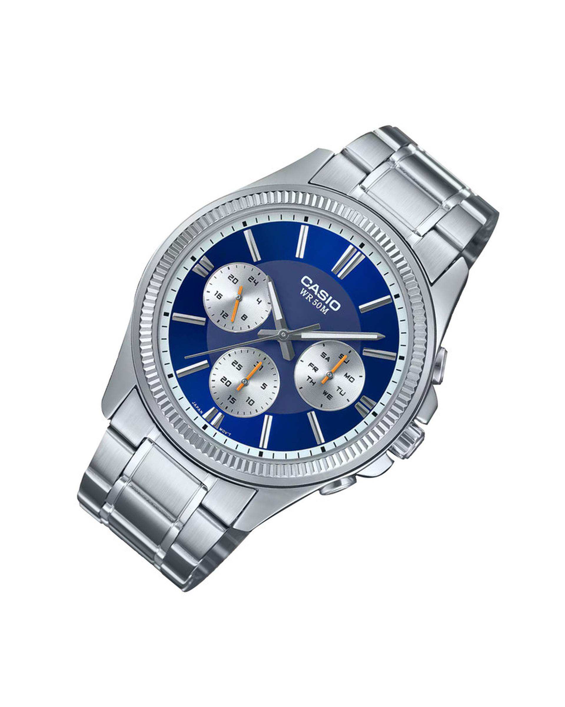 ساعت مچی مردانه عقربه ای کاسیو Casio مدل MTP-1375D-2A1VDF