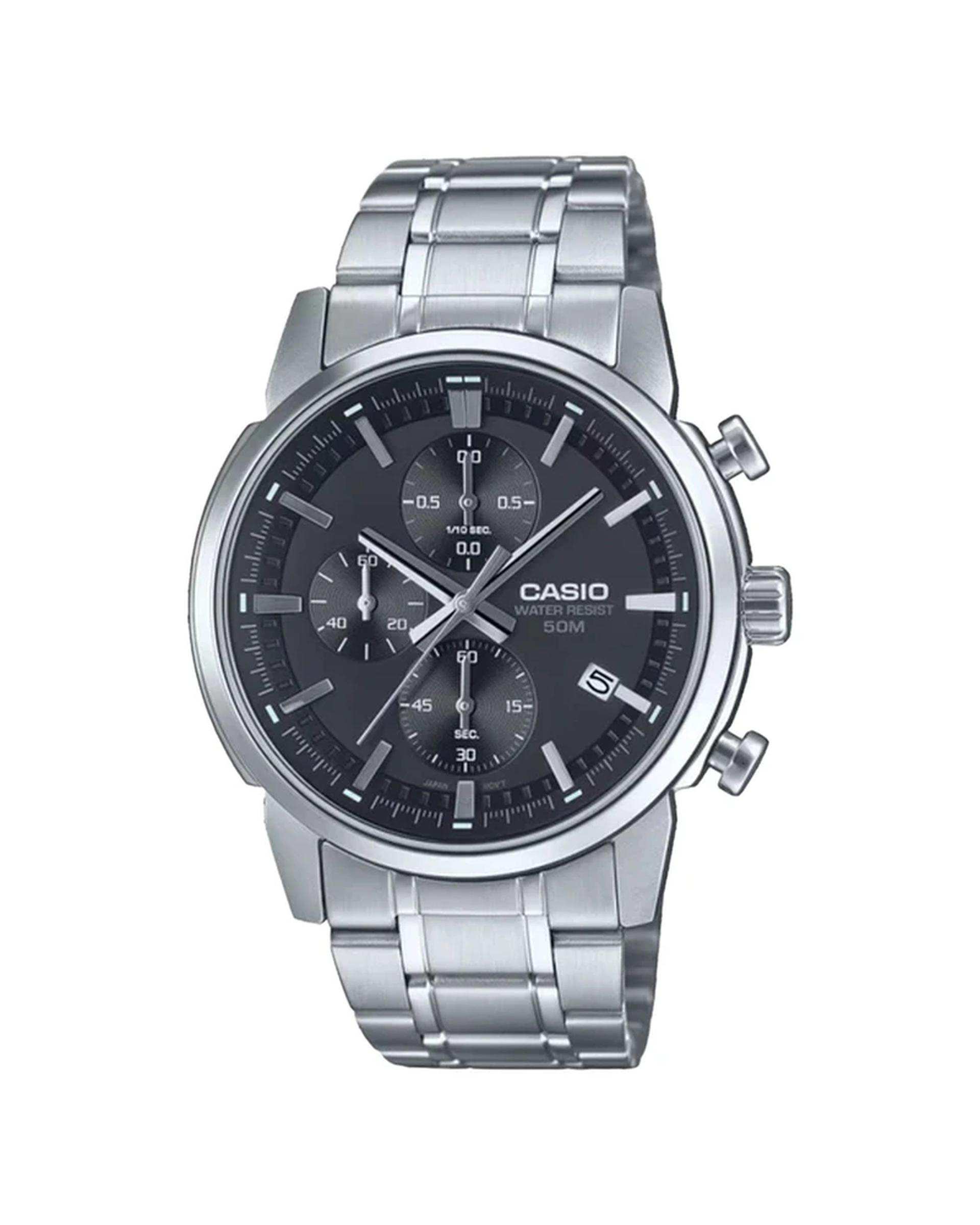 ساعت مچی مردانه عقربه ای کاسیو Casio مدل MTP-E510D-1A1VDF