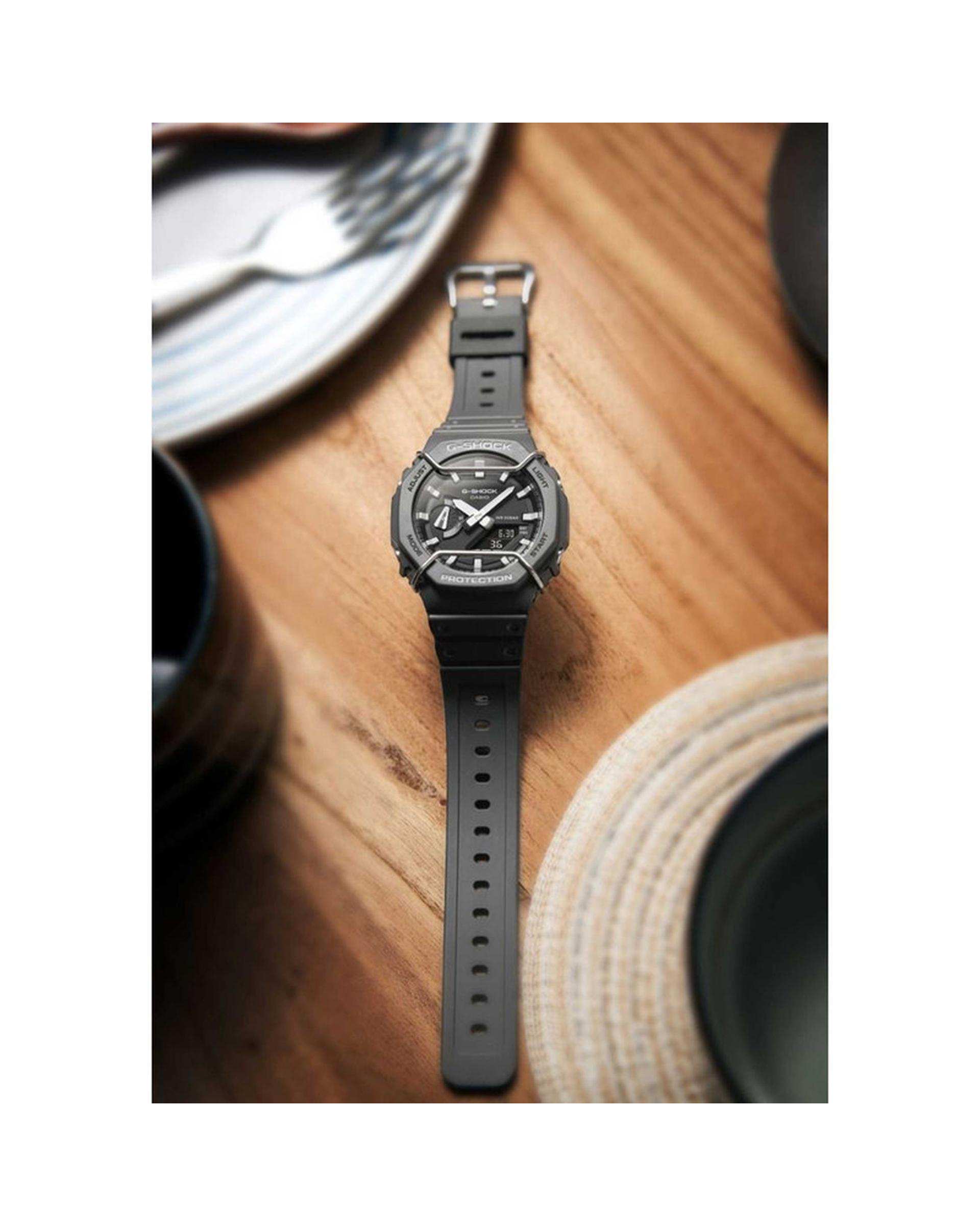 ساعت مچی مردانه عقربه ای و دیجیتال کاسیو Casio مدل GA-2100PTS-8ADR