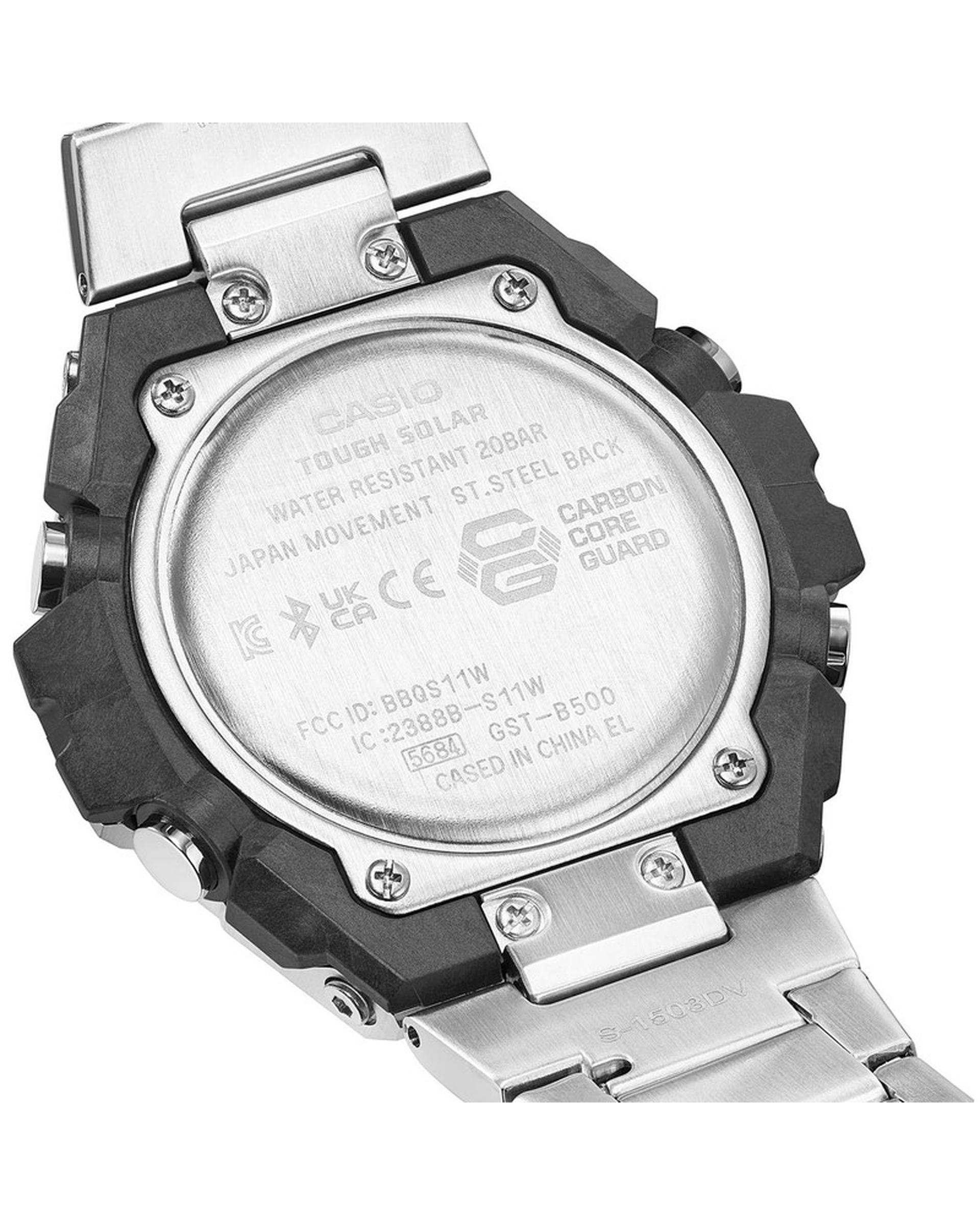 ساعت مچی مردانه عقربه ای و دیجیتال کاسیو Casio مدل GST-B500D-1A1DR