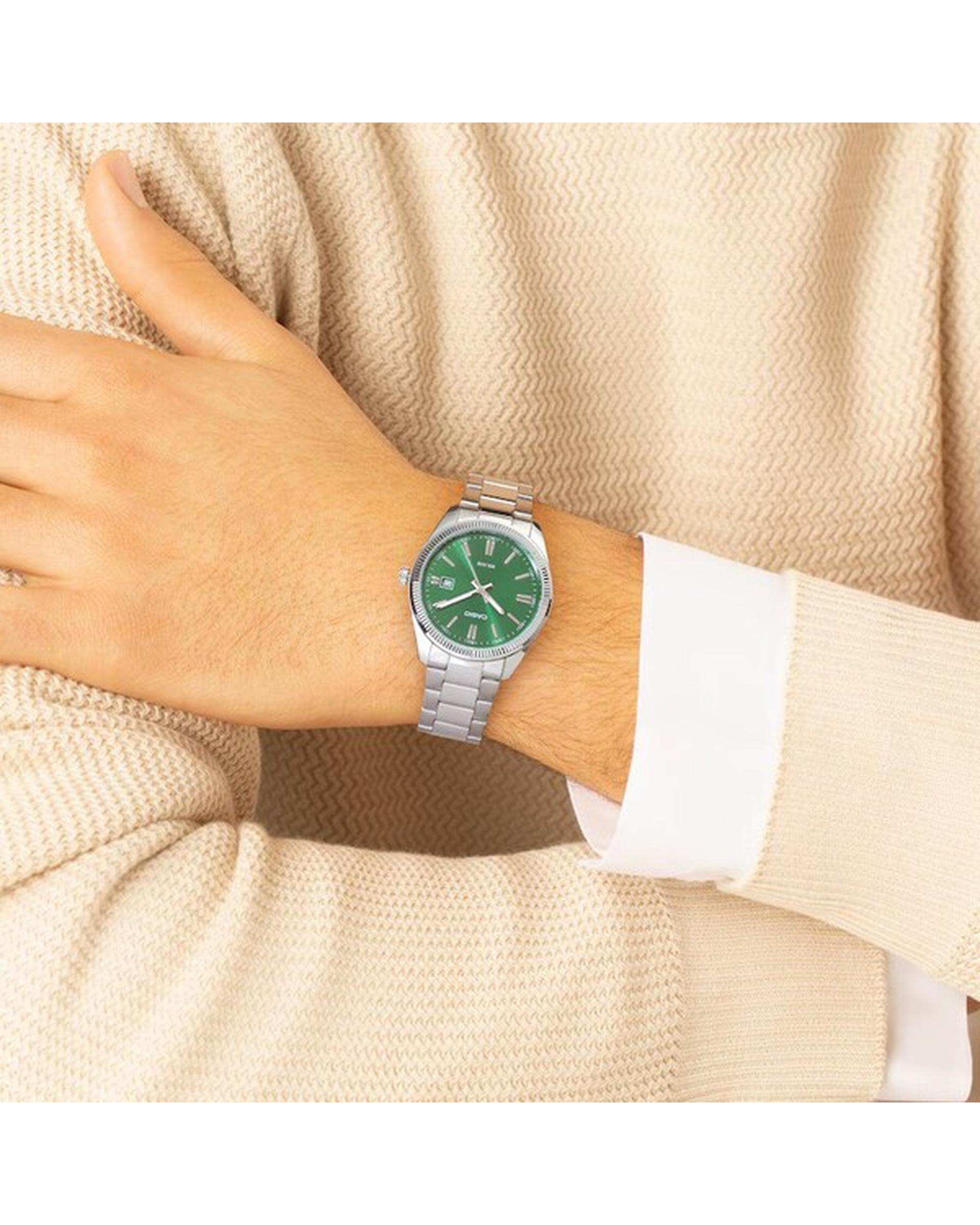 ساعت مچی مردانه عقربه ای کاسیو Casio مدلMTP-1302PD-3AVEF