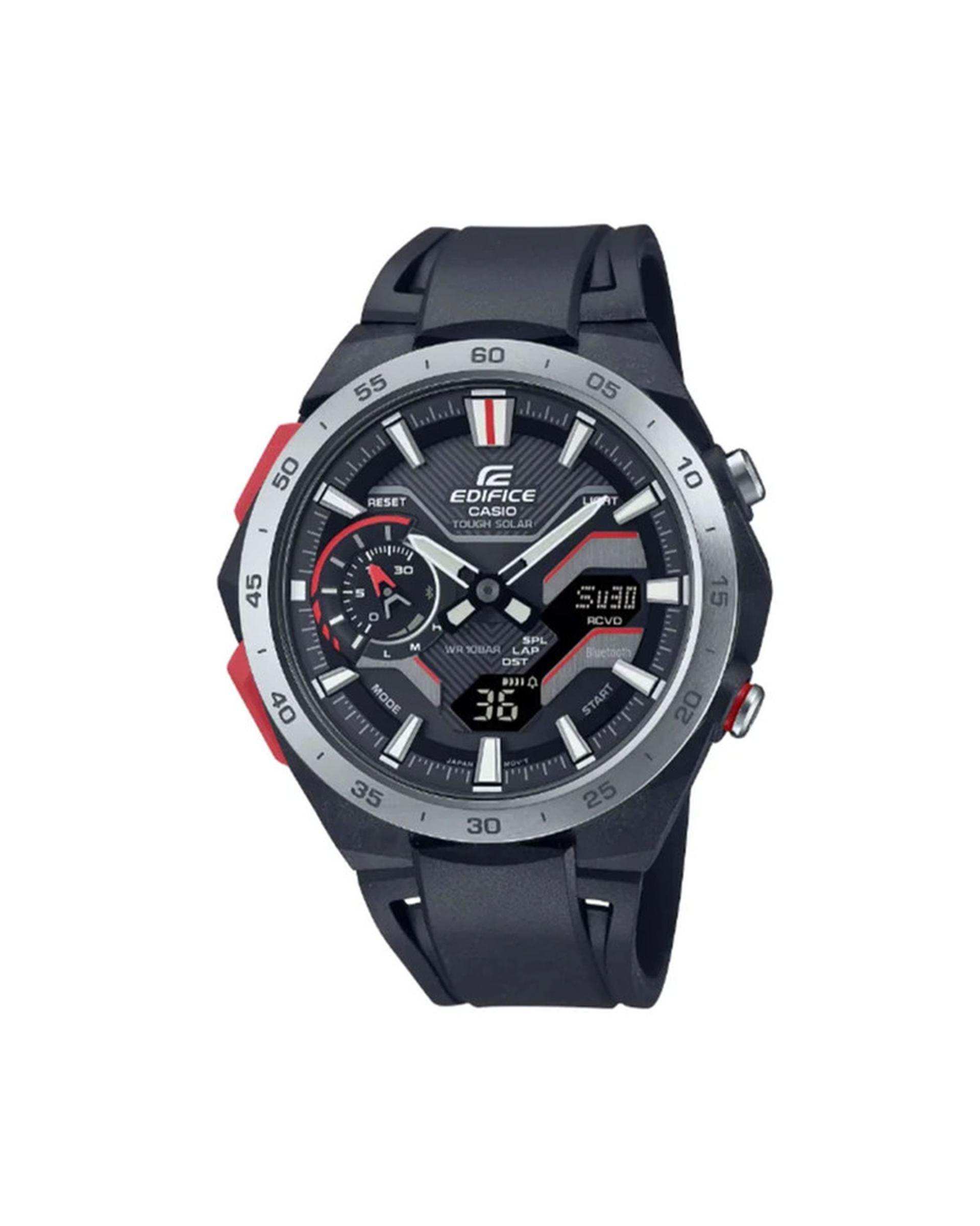 ساعت مچی مردانه عقربه ای و دیجیتال کاسیو Casio مدل ECB-2200P-1ADF