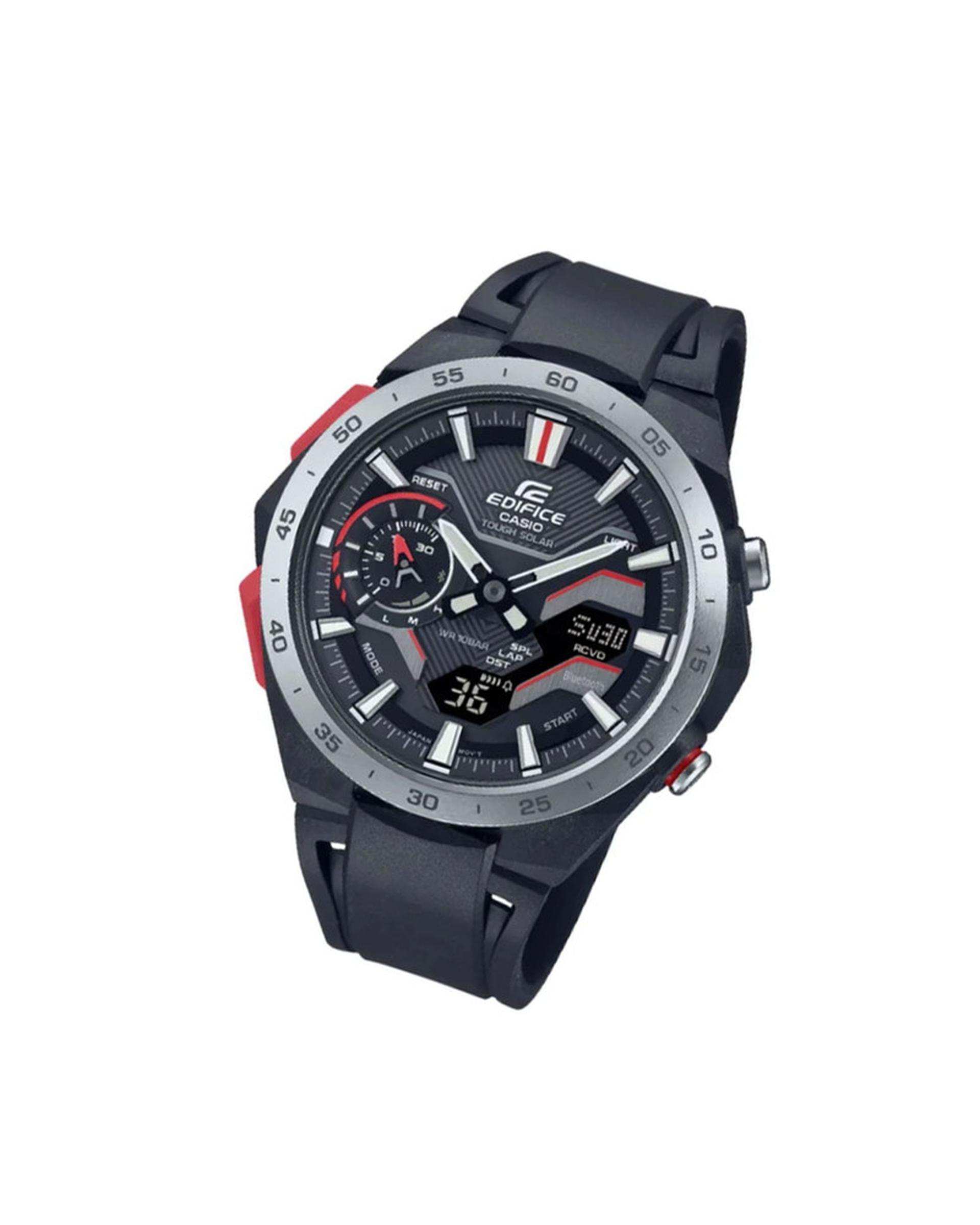 ساعت مچی مردانه عقربه ای و دیجیتال کاسیو Casio مدل ECB-2200P-1ADF