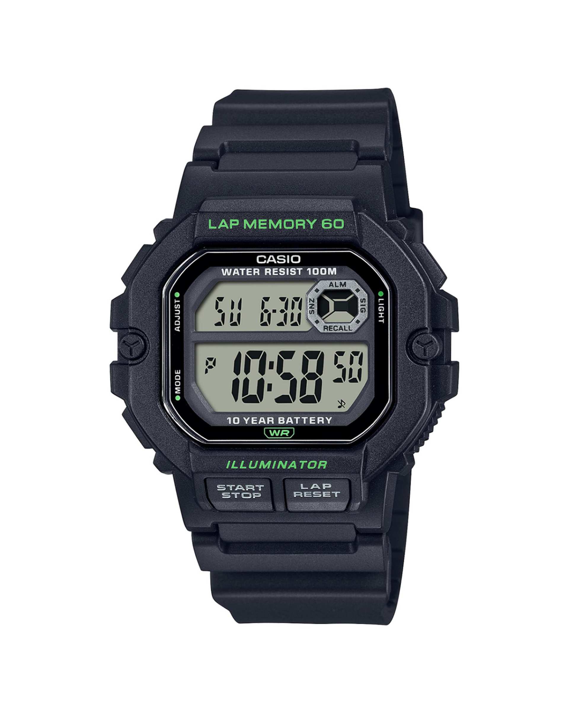 ساعت مچی مردانه دیجیتال کاسیو Casio مدل WS-1400H-1AVDF